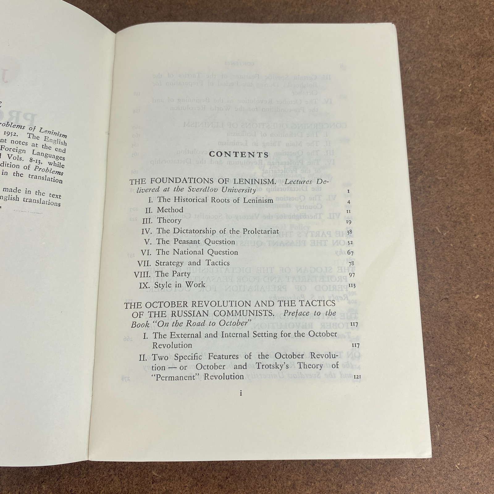 Problems of Leninism J V Stalin First Edition 1976 FLP Peking Paperback Marxism