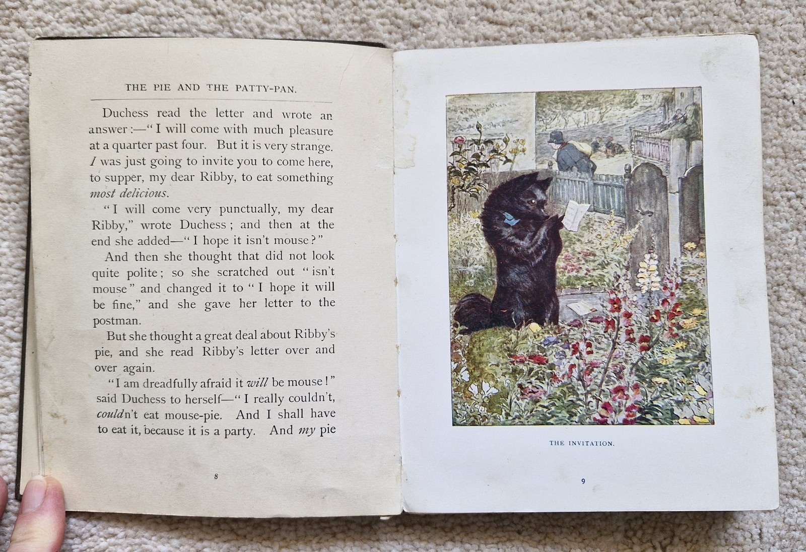 The Pie And The Patty-Pan By Beatrix Potter, 1st Edition, 1905, Frederick Warne