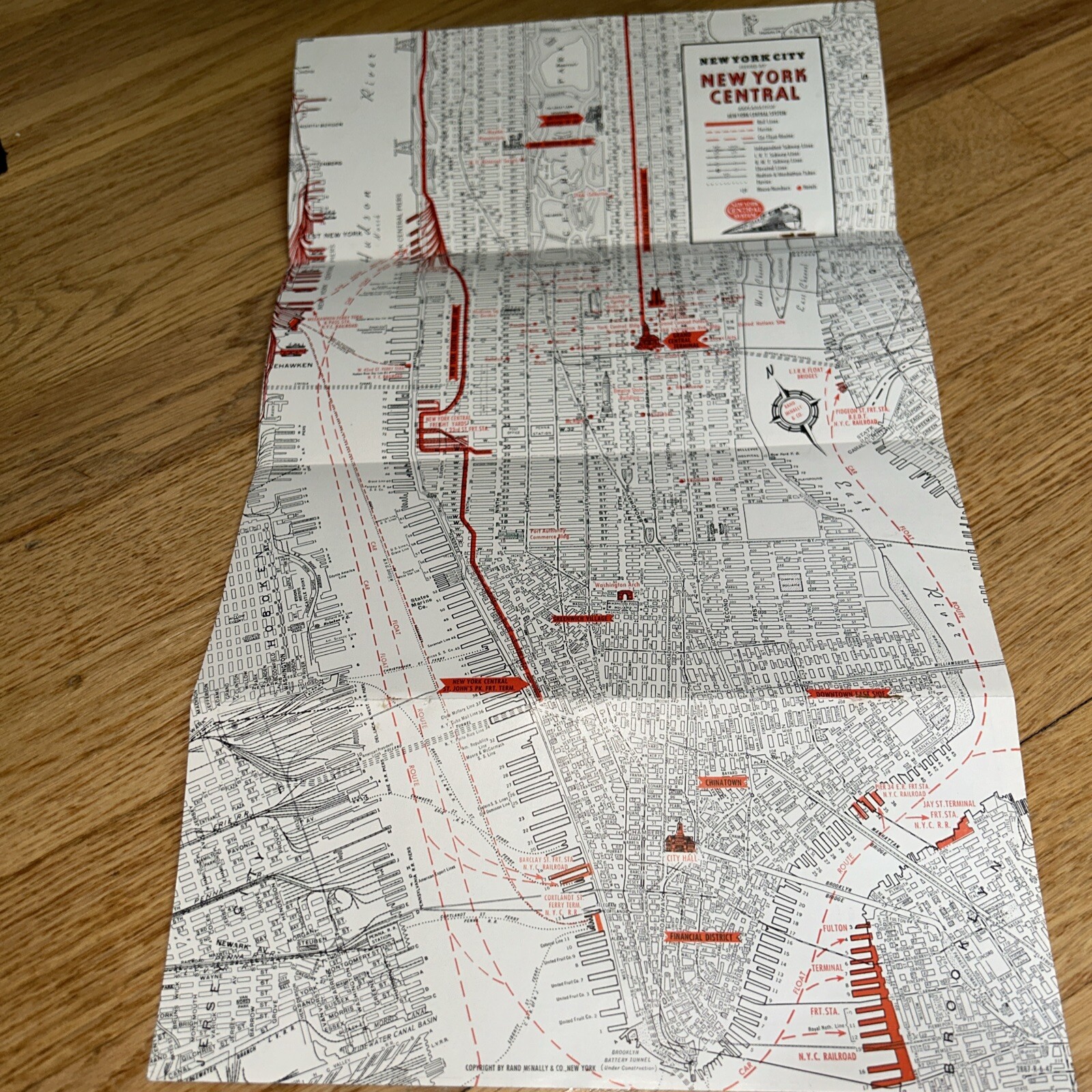 May 1950 THE NEW YORK VISITOR NY Guide NEW YORK CENTRAL SYSTEM RR – CENTRAL PARK