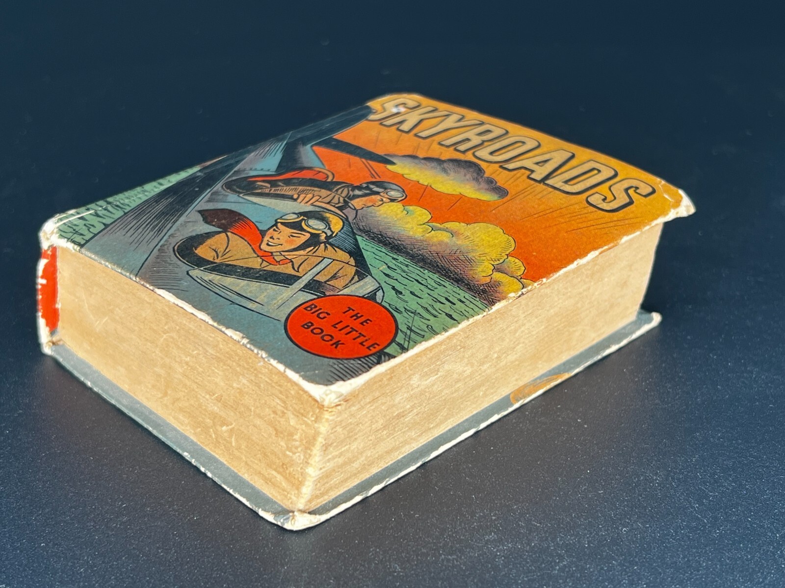 Vintage Big Little Book Skyroads with Hurricane Hawk/1936/#1127/Whitman