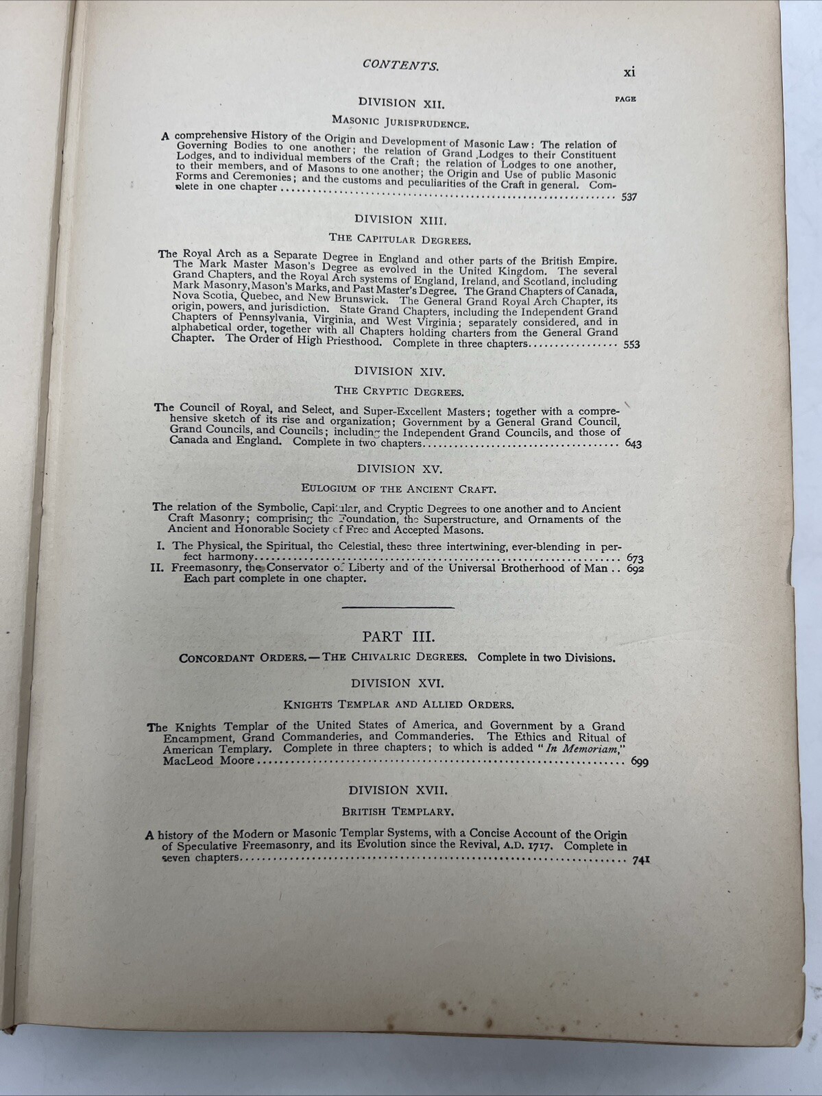 History Of Freemasonry And Concordant Orders Book Henry Stillson William H.1916
