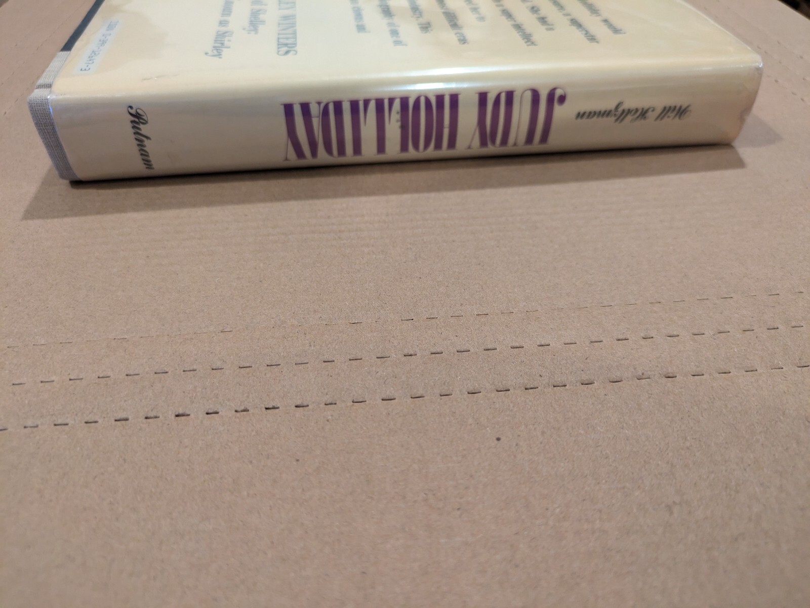 Judy Holliday by Will Holtzman First Edition 1982 Hardcover
