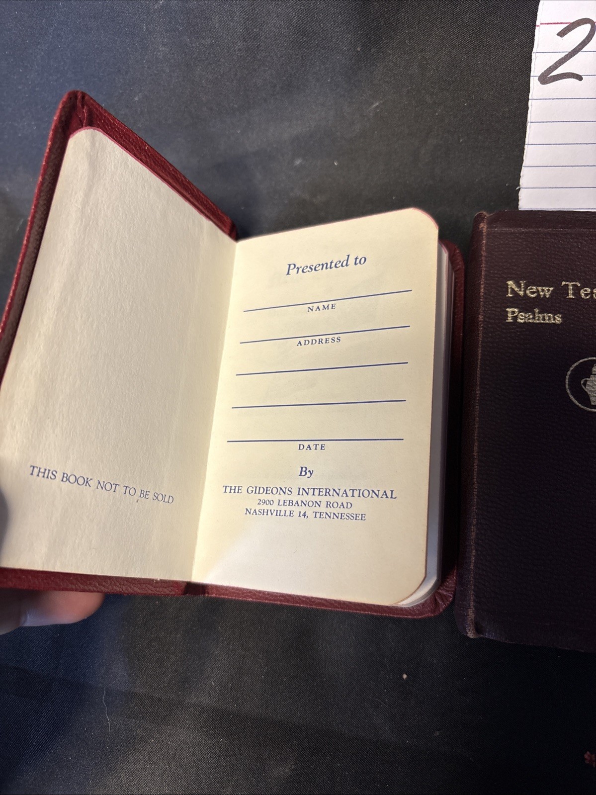 Vintage New Testament Bibles Army 1941 1960