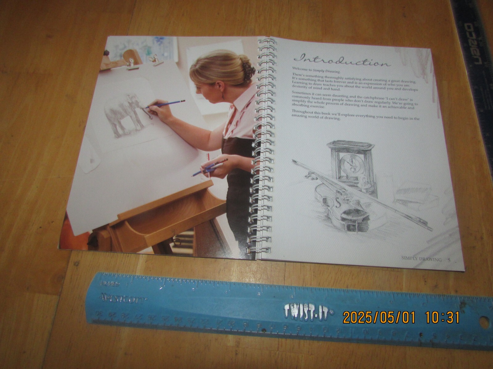 Simply Drawing by Jacqui Grantford (2011 Spiral Trade Paperback)