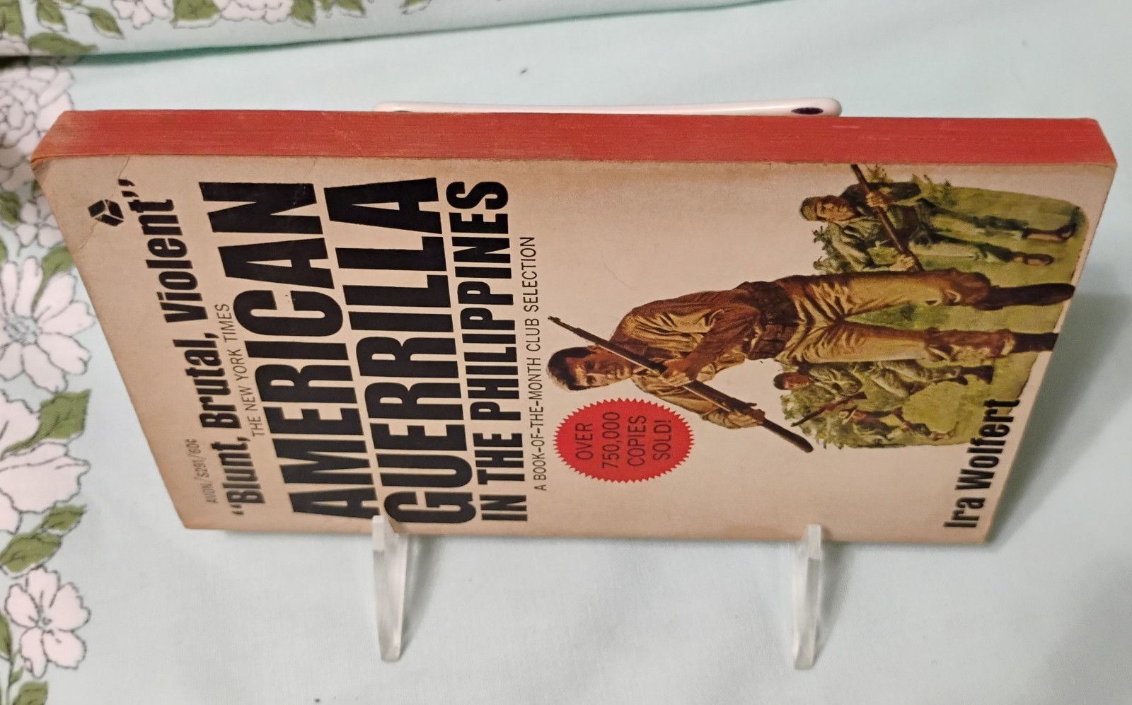 1964 American Guerilla In The Philippines Nonfiction Ira Wolfert 1st Avon Print