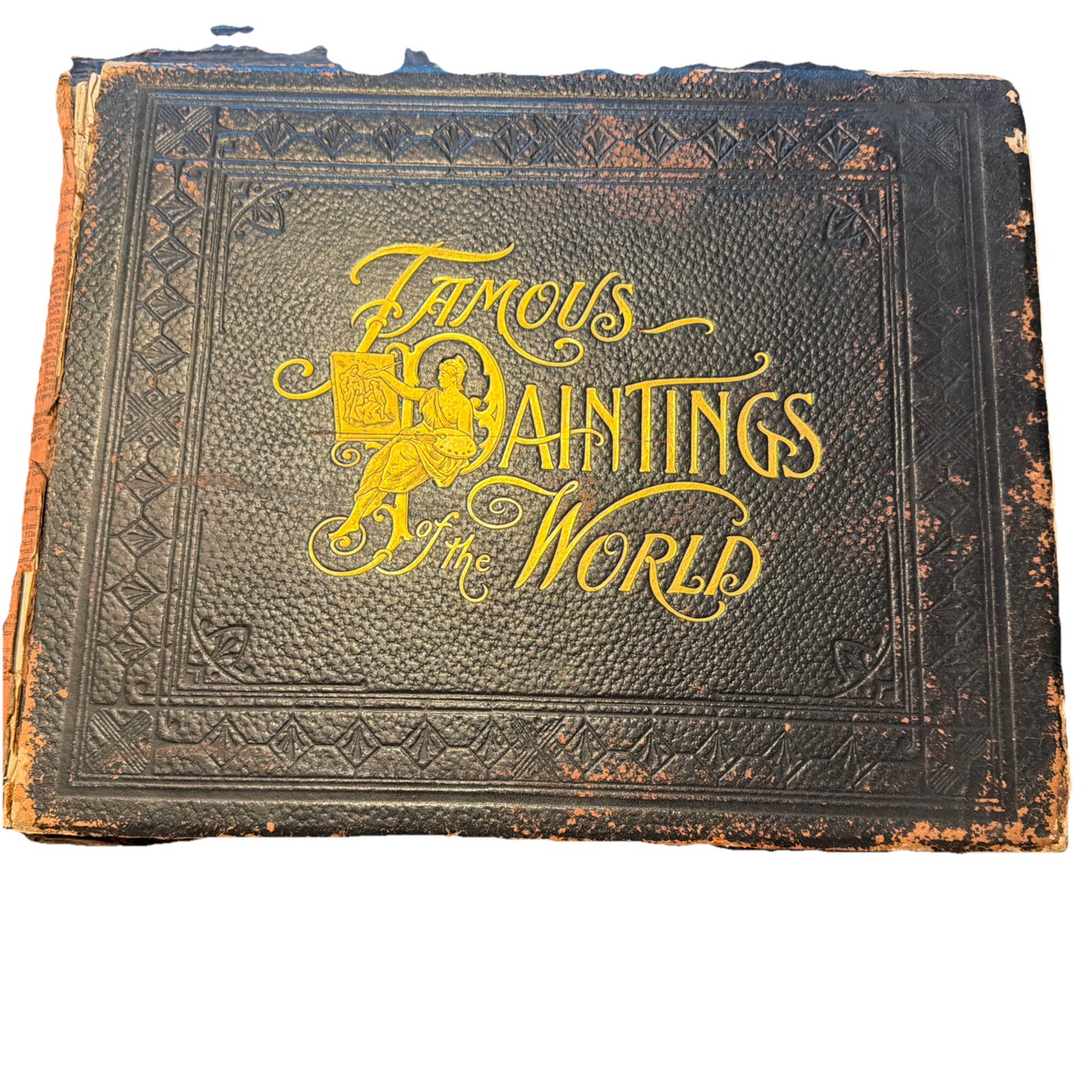 “Famous Paintings Of The World” by Lew Wallace 1894 1st Ed – 320 Great Paintings