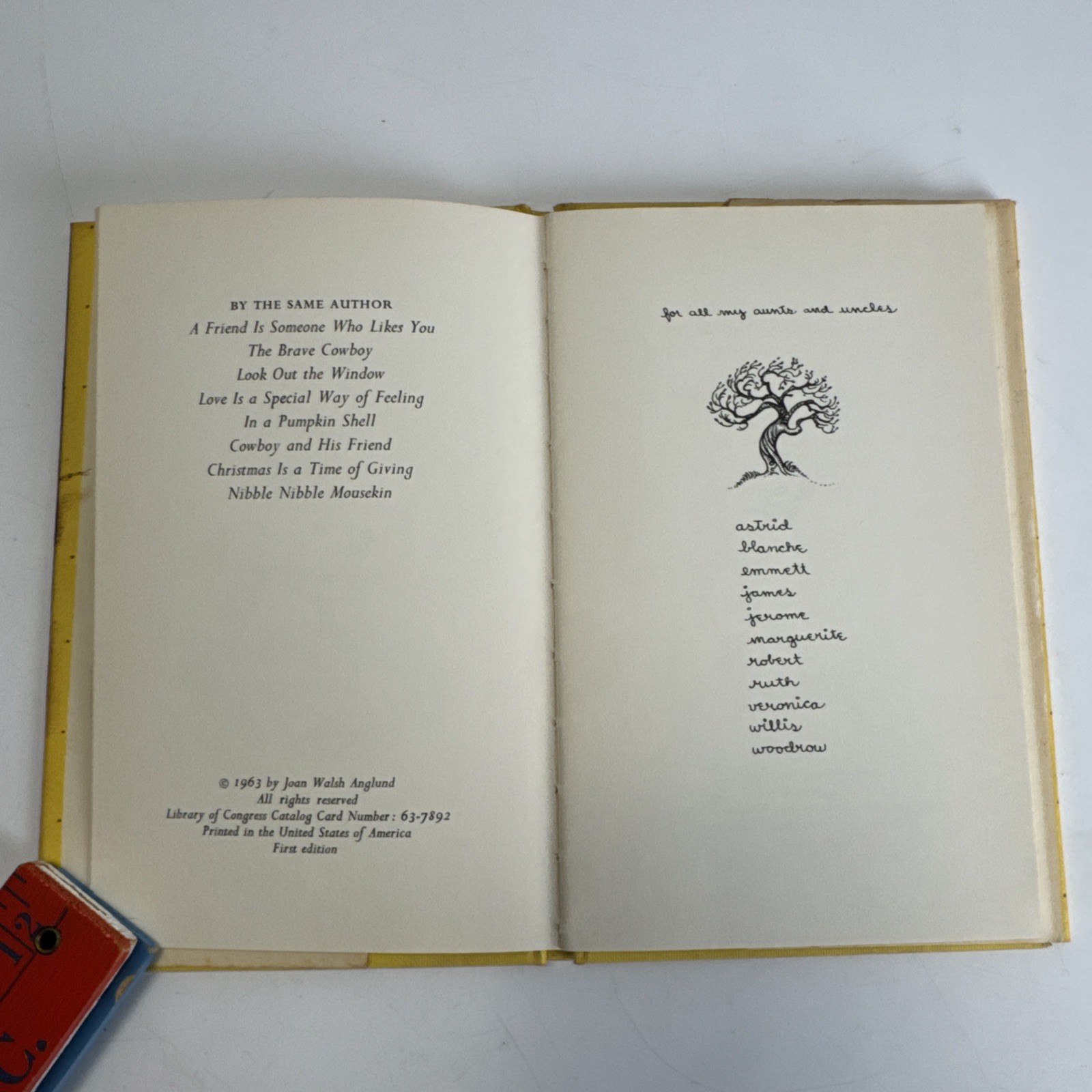 3 Vintage Joan Walsh Anglund Hardcover Book Lot Love Friendship Spring Exc Cond