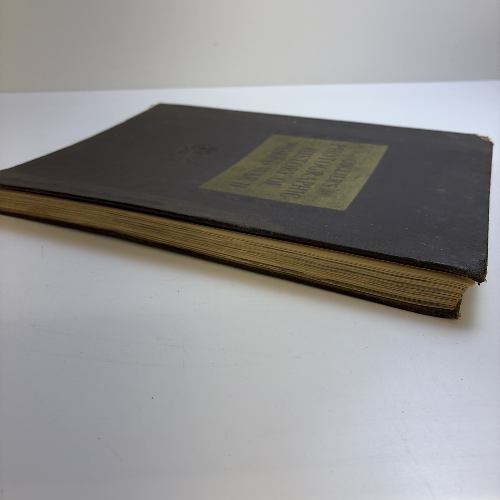 Vintage Collier’s Photographic History of World War II Hardcover Photo Book