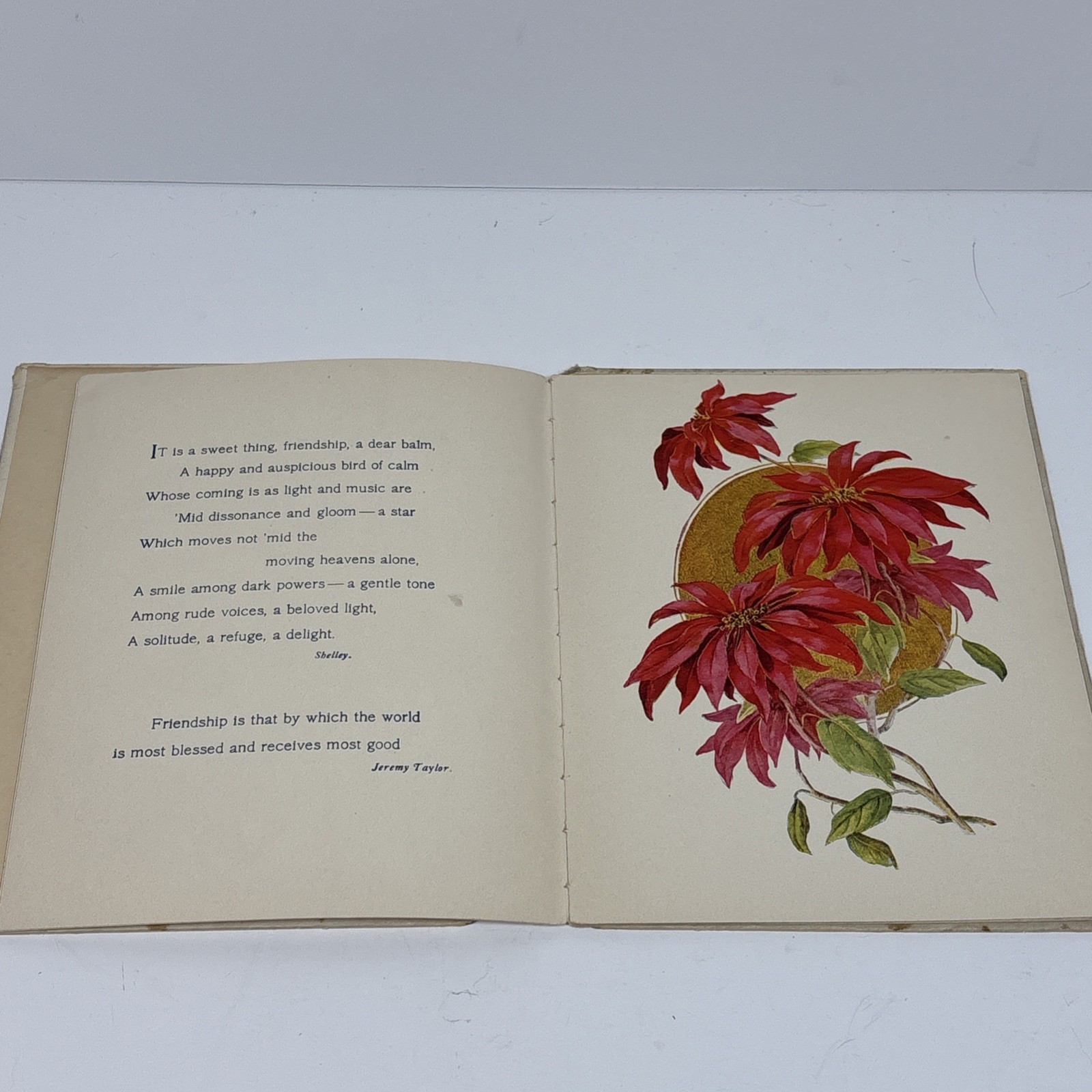 2 Cupples & Leon Books 1900s HC Inspirational Quotations Booklets 🌺 Friendship