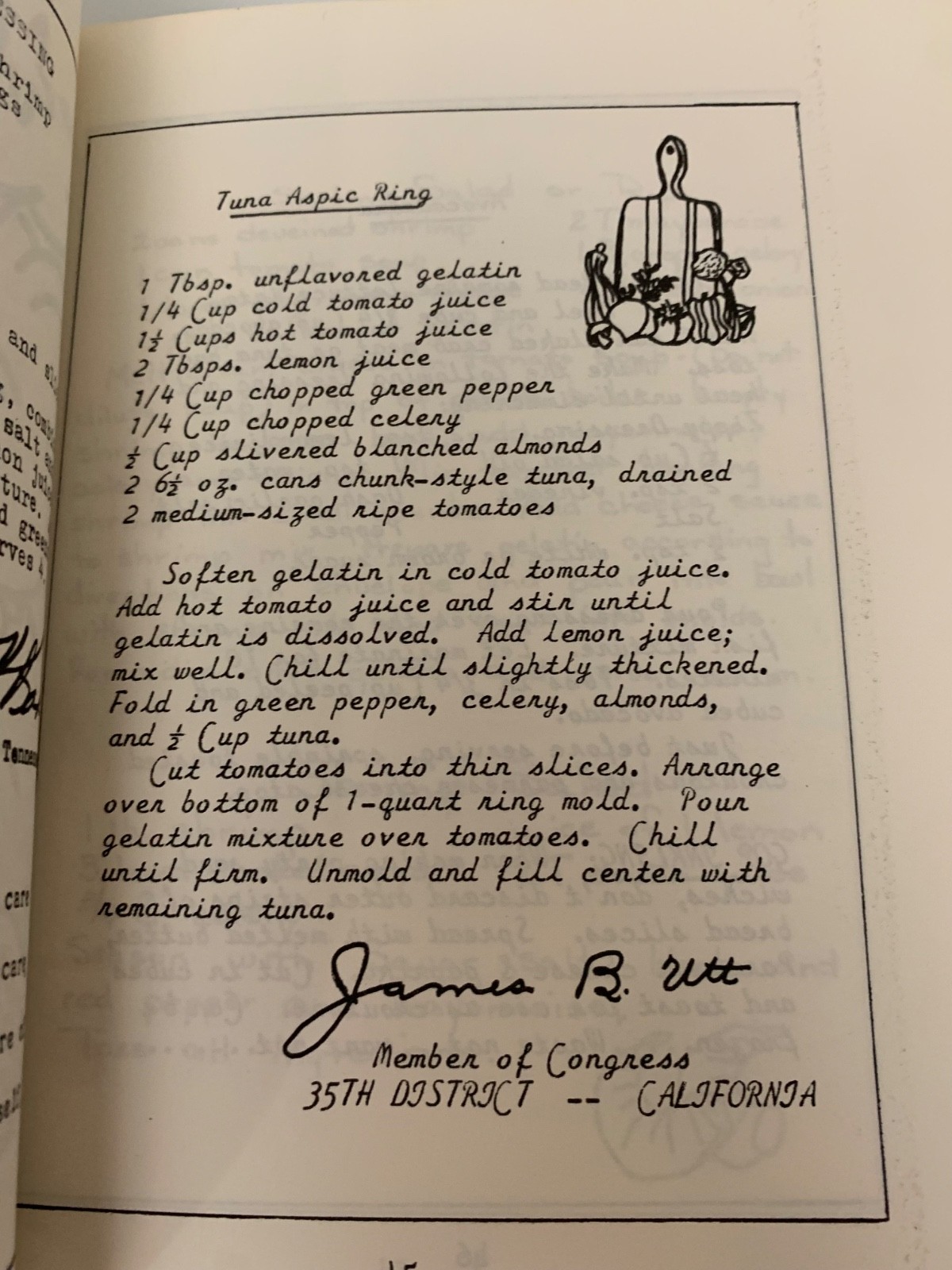 GOP Cookbook Lubbock Texas Republican Women’s Club 1967 Softcover Rare Good