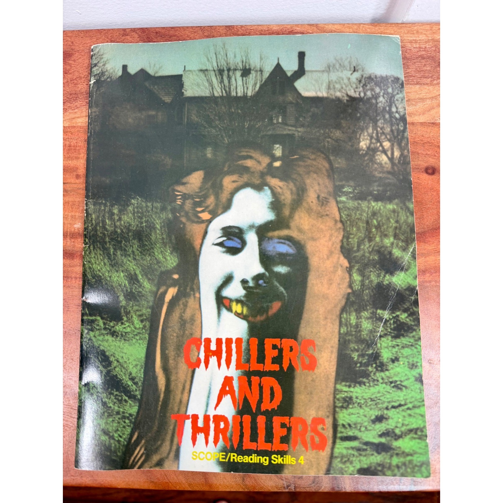 Chillers and Thrillers Scholastic Scope Reading Skills 4 Vintage Horror TV VTG
