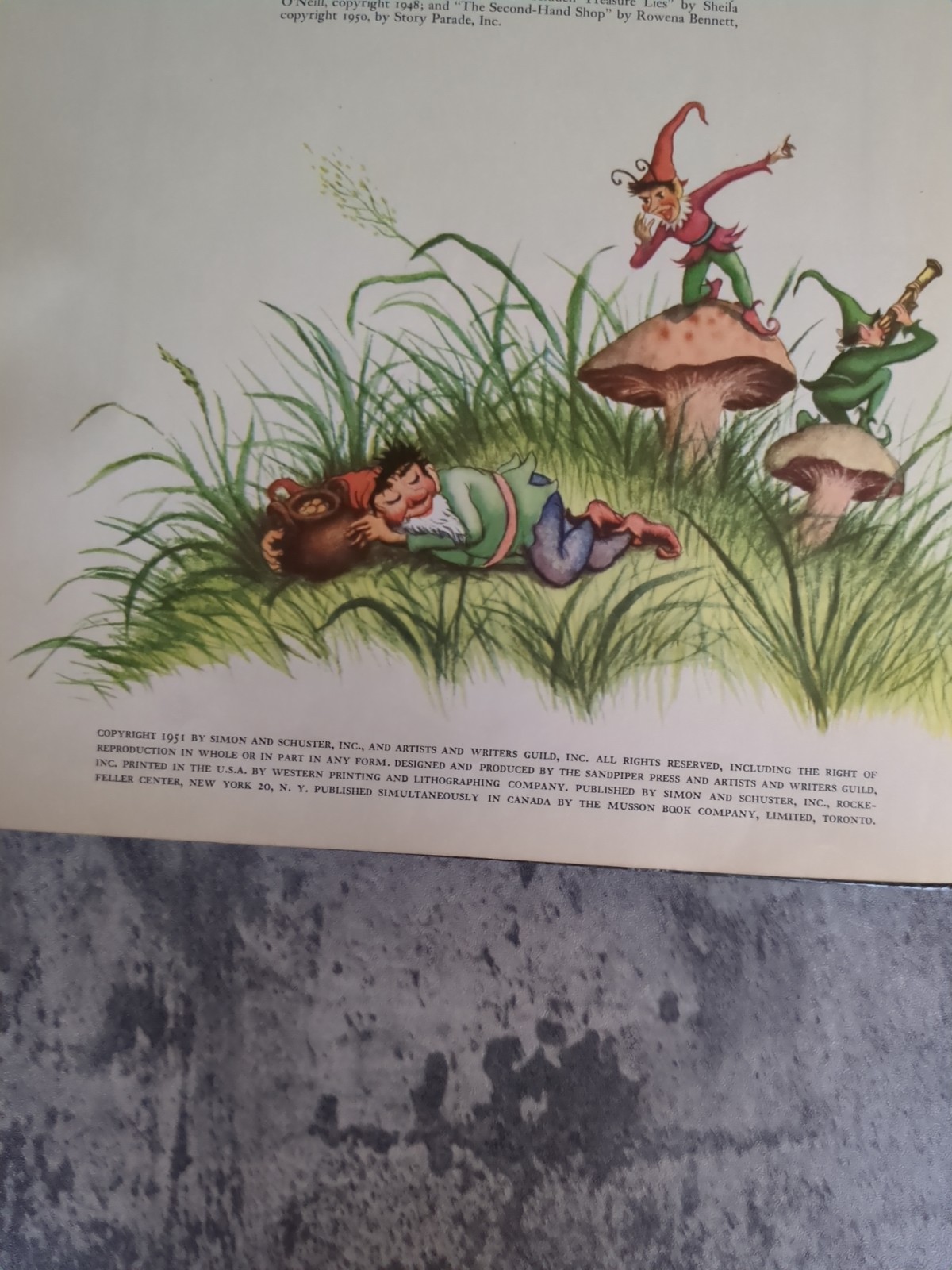 The Giant Golden Book of Elves and Fairies Jane Werner 1951 – Simon and Schuster