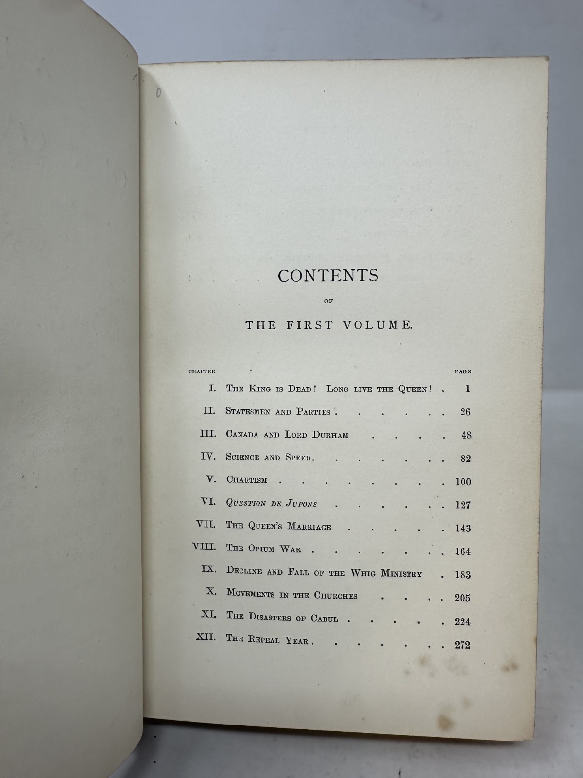 Antiquarian 1880 A HISTORY OF OUR TIMES 4-Vol Fine Calf Leather Binding Gilt