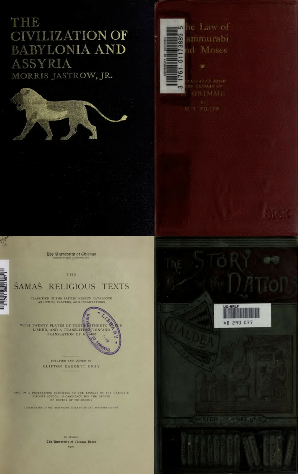 204 Books Ancient Mesopotamia Sumerians Chaldea Babylonia Assyria – Vol.2 on DVD
