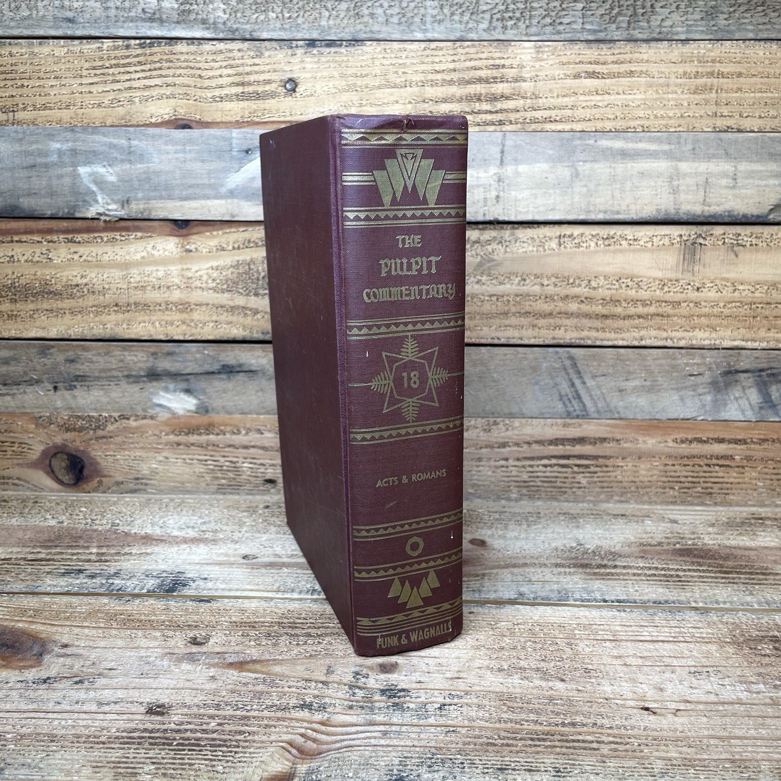 THE PULPIT COMMENTARY Volume 18, Acts, Romans. (VG Vtg Condition) 1950 Hardback