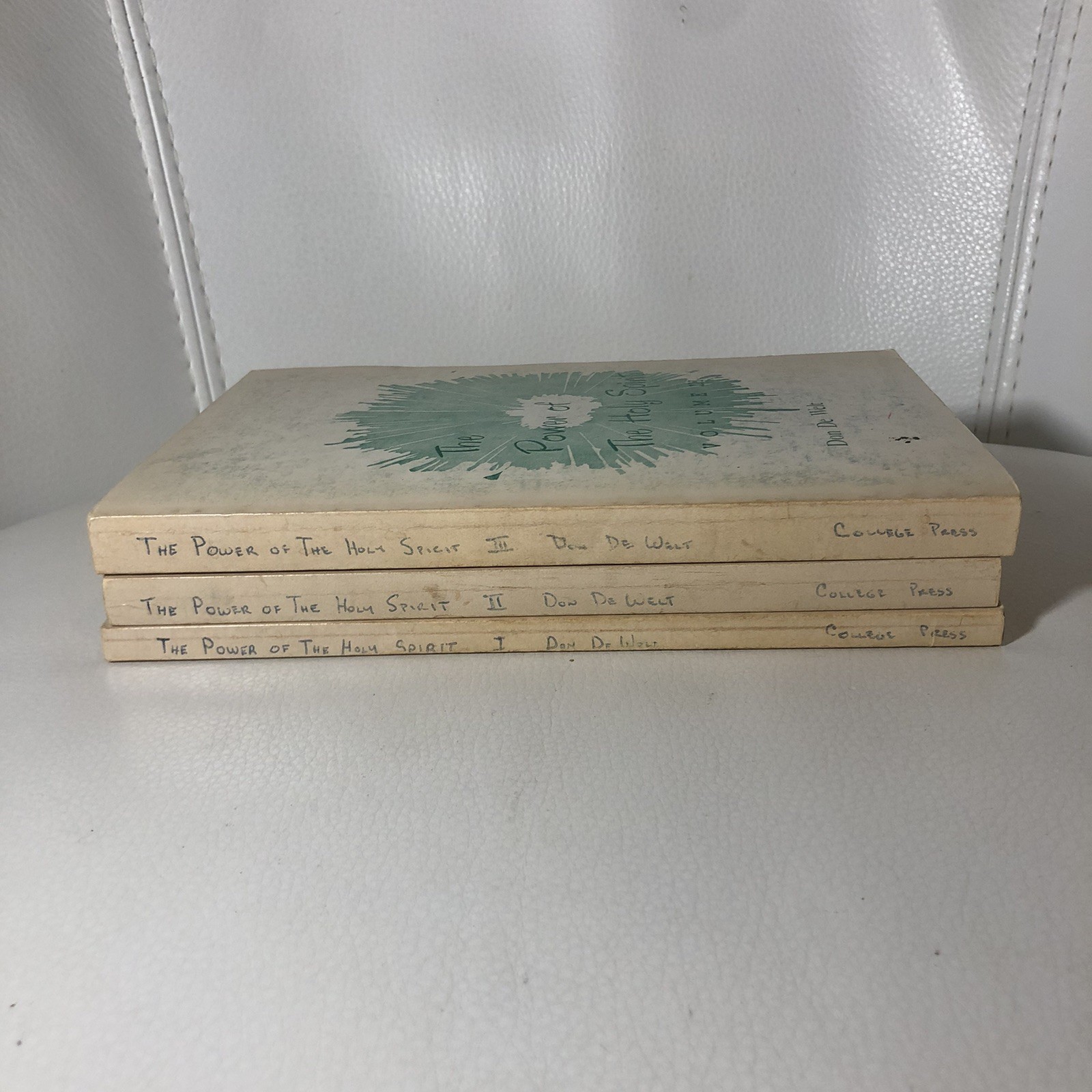 The Power of The Holy Spirit Volume 1-3 Don De Welt