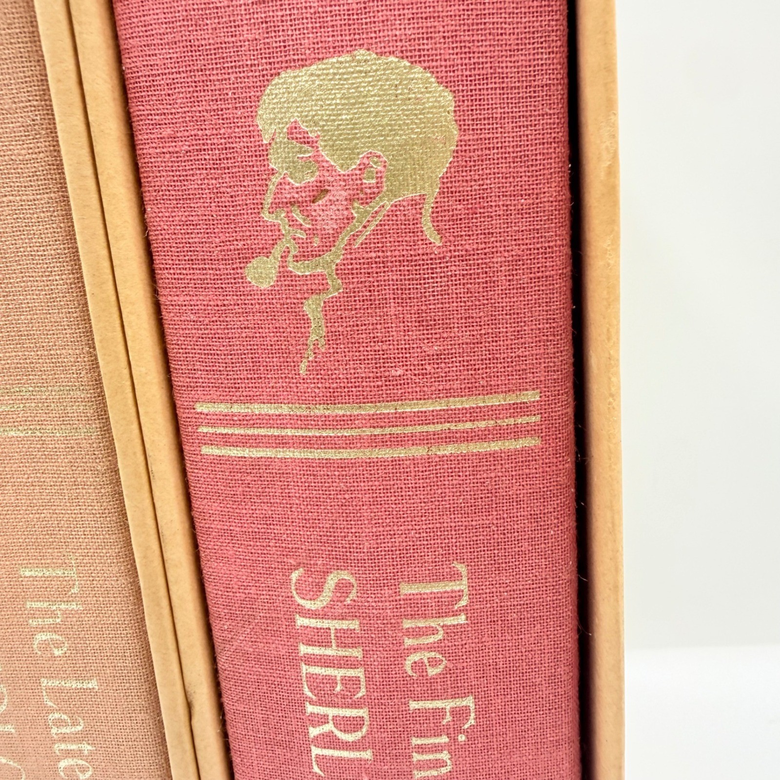 Heritage Press Sherlock Holmes 3 Vol Set Conan Doyle Hardcover Slipcase 1981