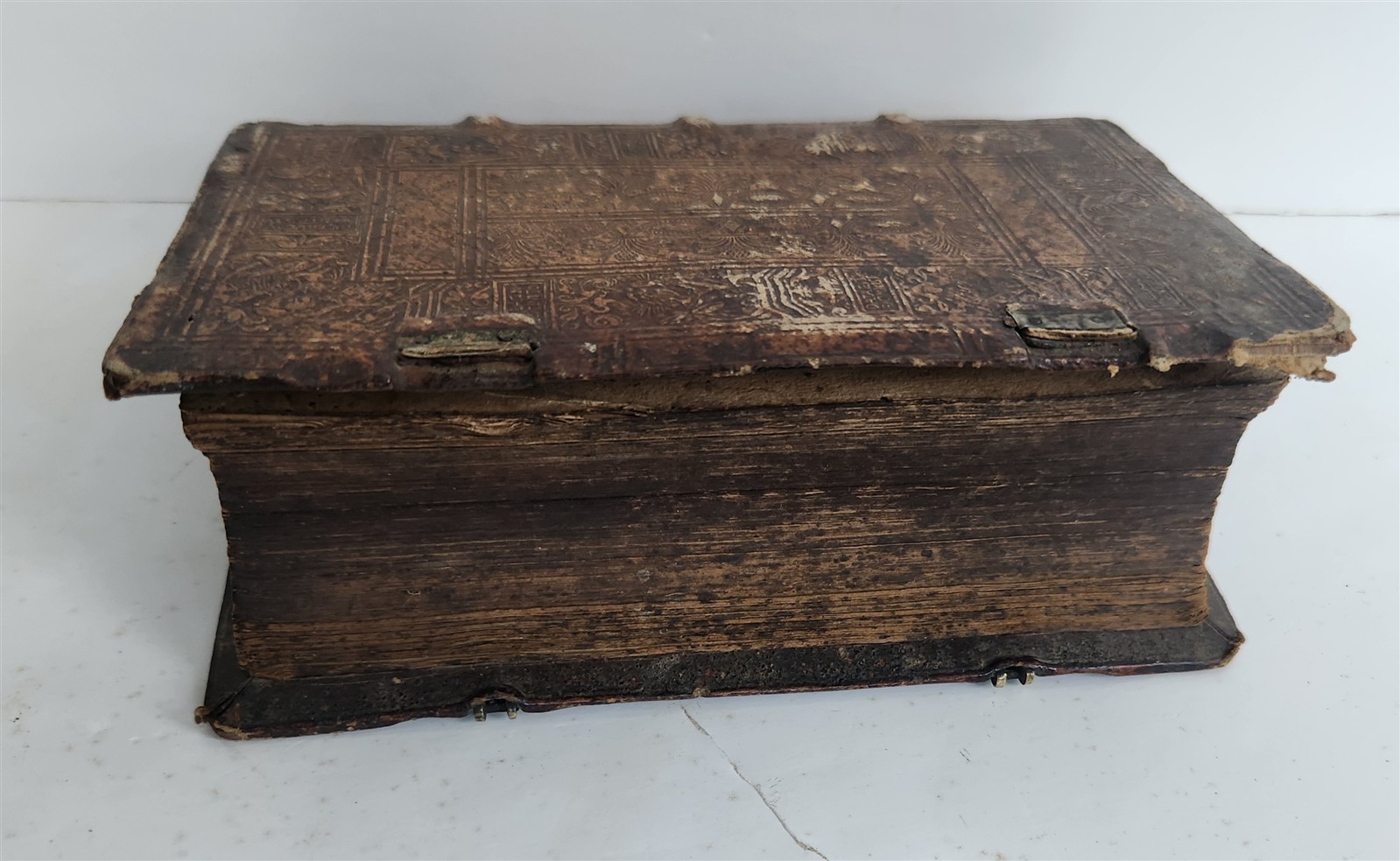 1560 PHILIPP MELANCHTHON UNIVERSAL HISTORY pigskin binding ANTIQUE 16th CENTURY