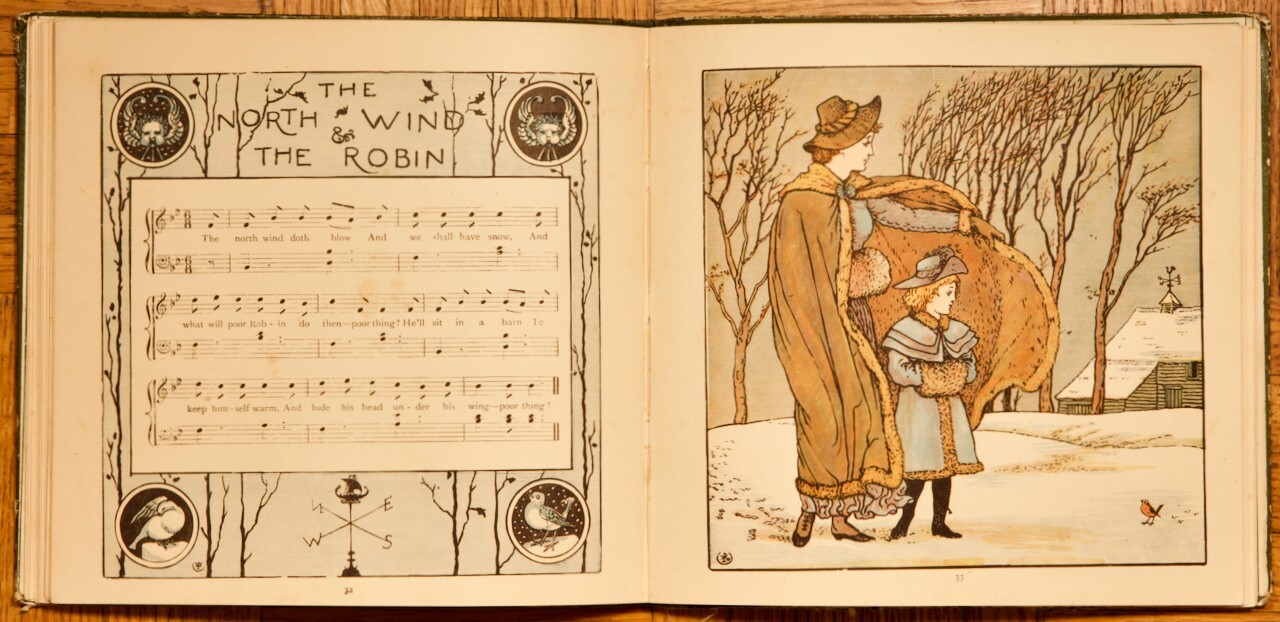 1878? 1st? HC; The Baby’s Bouquet by Walter Crane; Frederick Warne & CO.