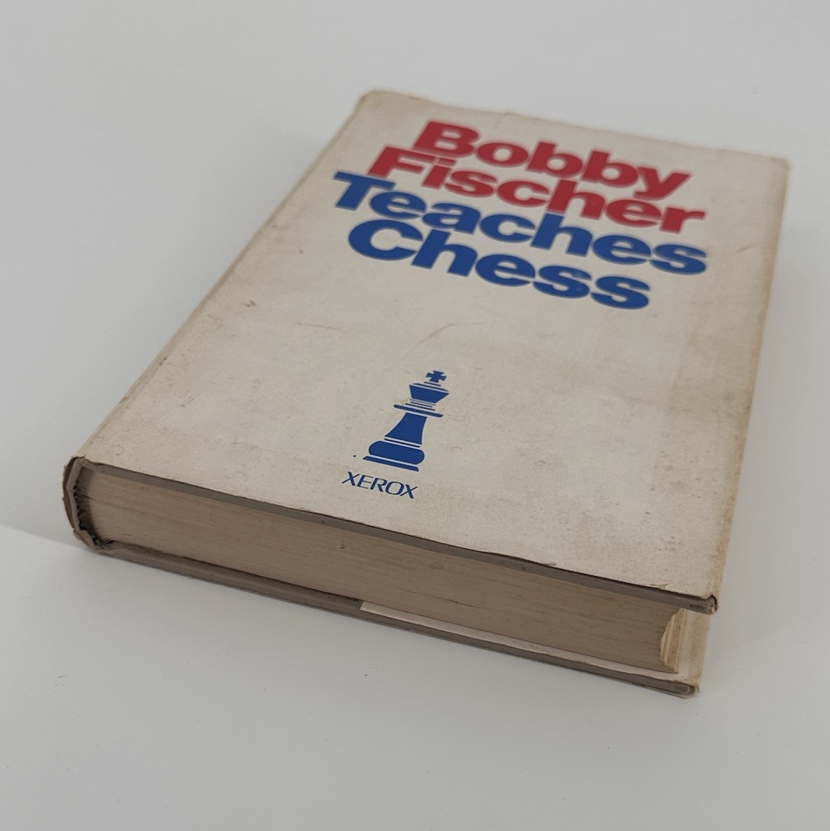 BOBBY FISCHER TEACHES CHESS 1966 XEROX VINTAGE RARE
