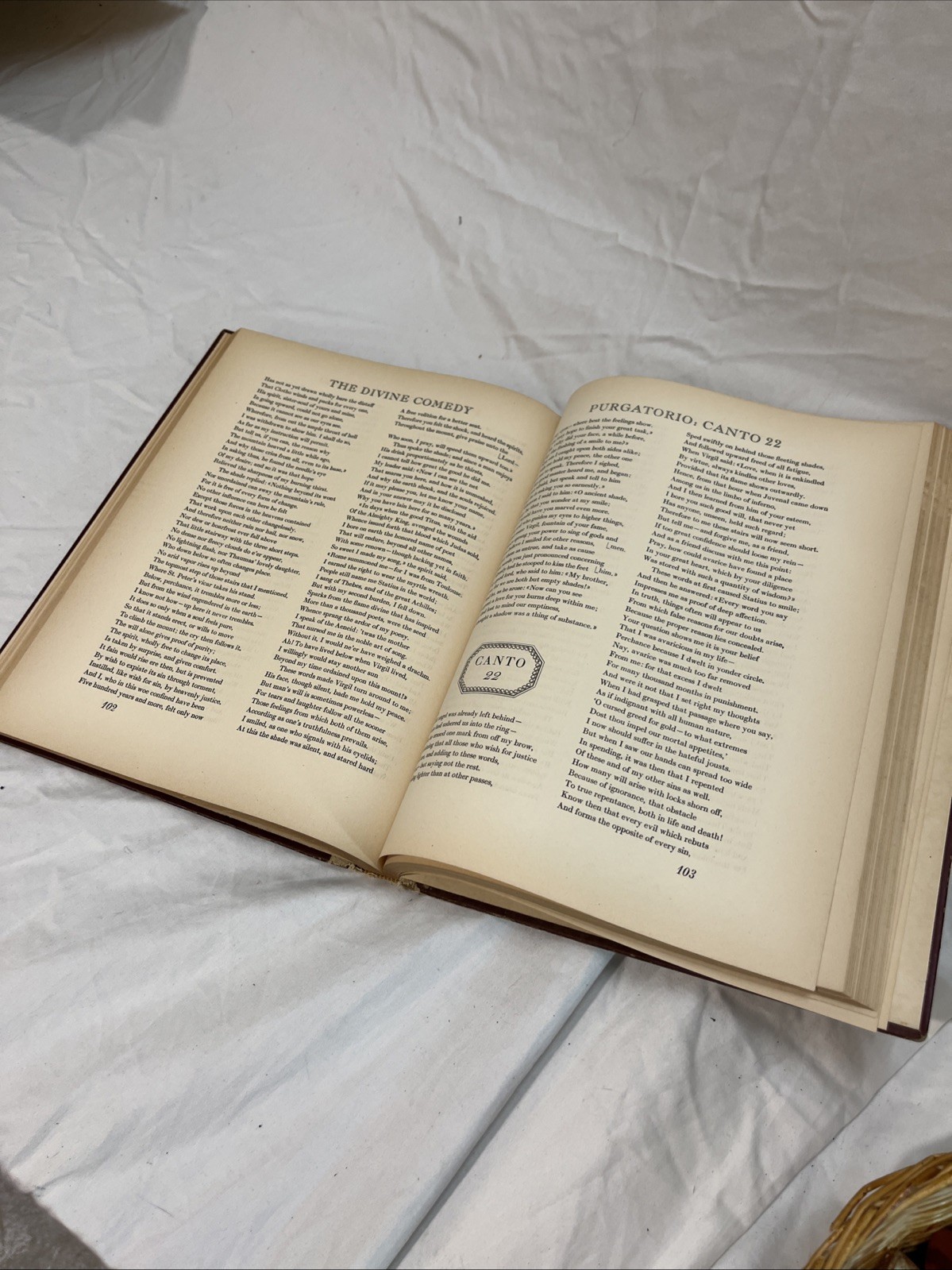 THE DIVINE COMEDY Dante Alighieri Gustave Dore Illustrations Pantheon Books 1948