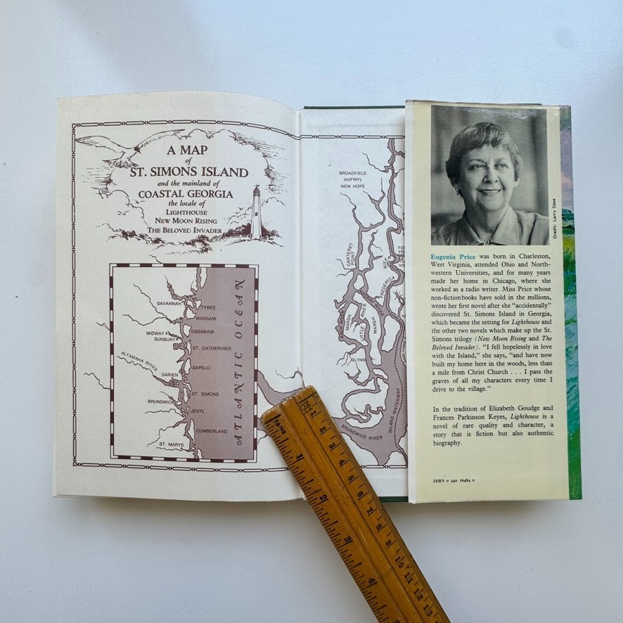 1973 Eugenia Price Lighthouse Hodder Stoughton Hardcover DJ Historic Fiction