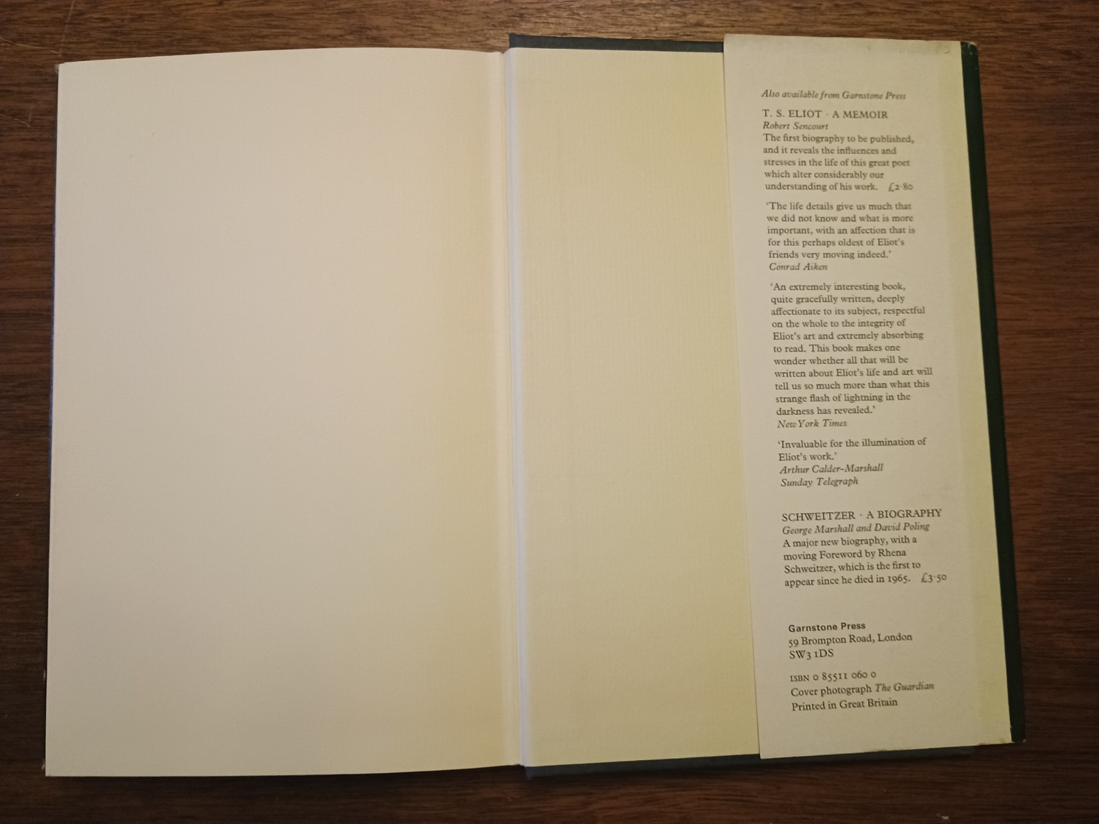 Ivy Compton Burnett A Memoir by Cicely Grieg Hardcover Dust Jacket 1972