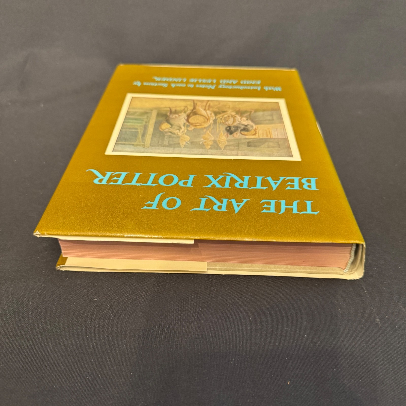 THE ART OF BEATRIX POTTER Enid and Leslie Linder 1976 Illustrated with Slip Case
