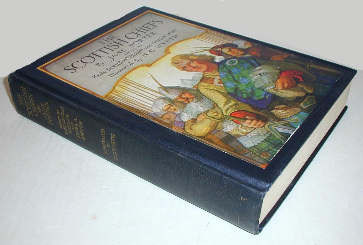 PRICE DROP…X2…American Illustration N C WYETH ’11 Fine Volumes’ 9.5″ x 6.5″
