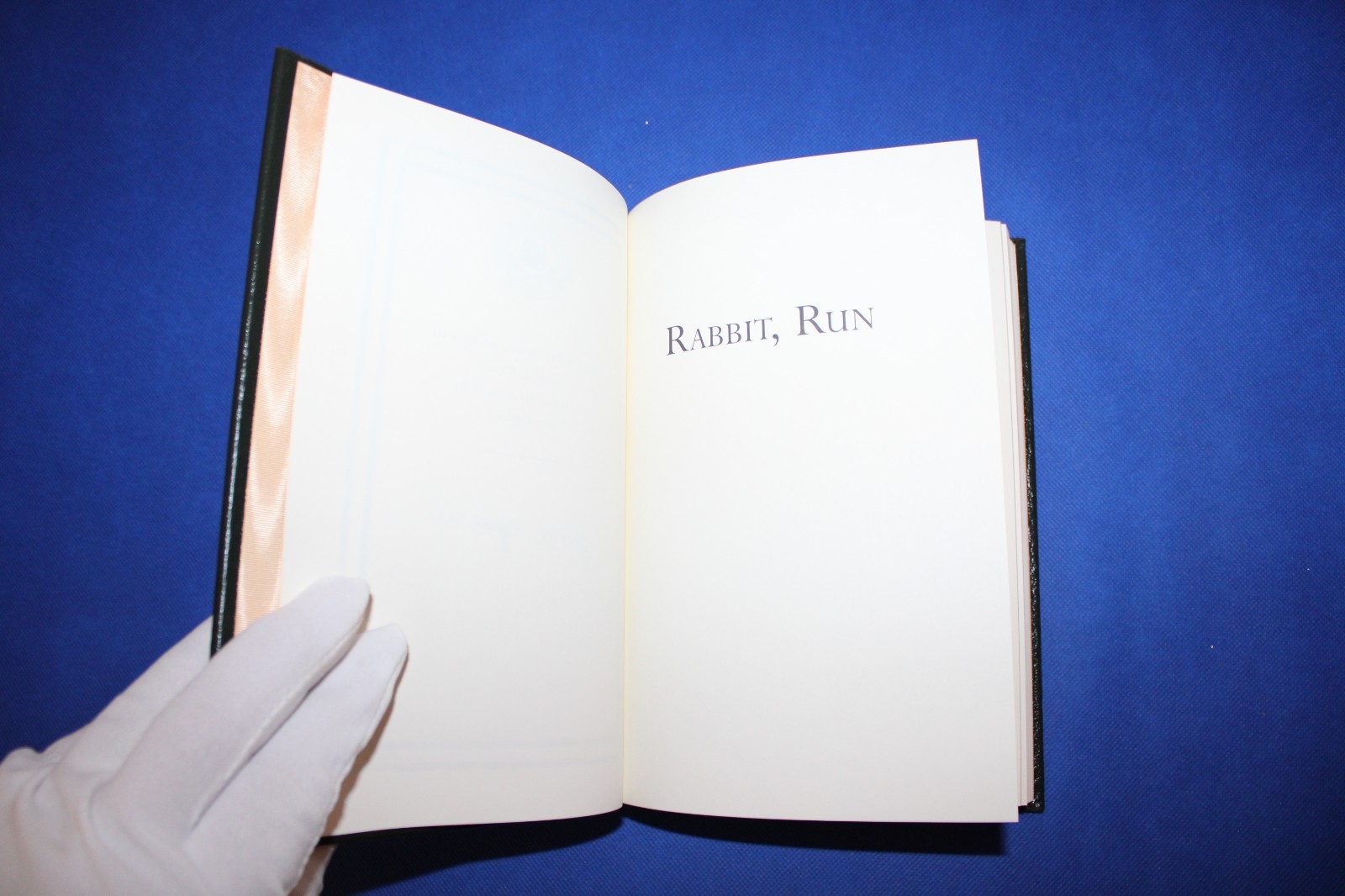 Easton Press “Rabbit, Run” SIGNED edition. John Updike. Leather Bound.
