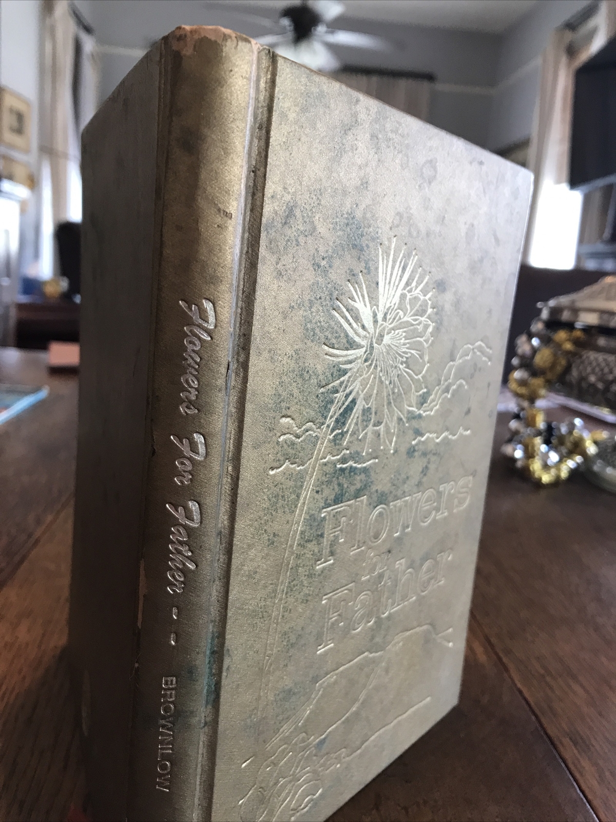 1965 Brownlow Flowers For Father Gift Book Fathers Day