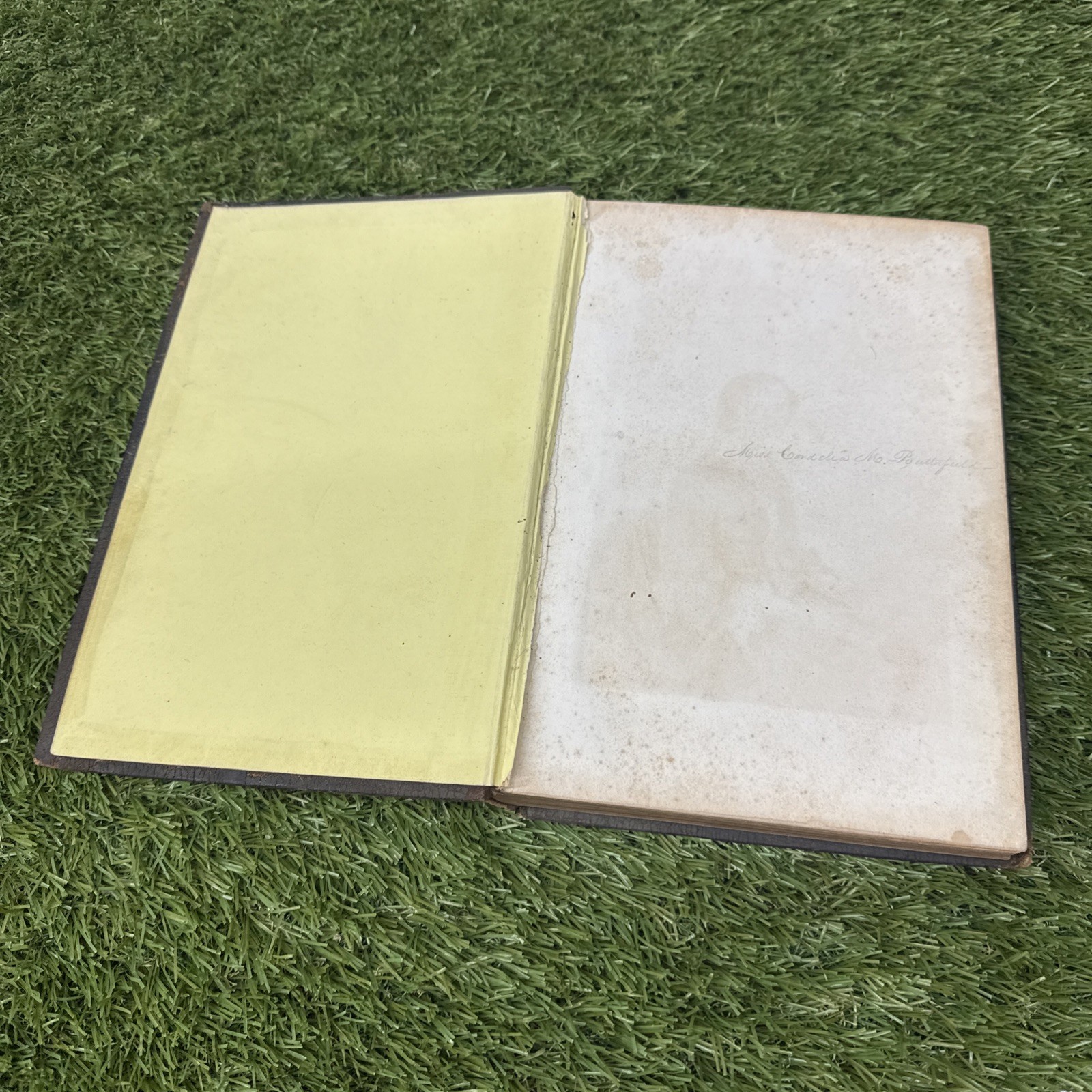 1850’s Souvenir Of Friendship – Illustrated Gift Book Leather Butterfeild Trail