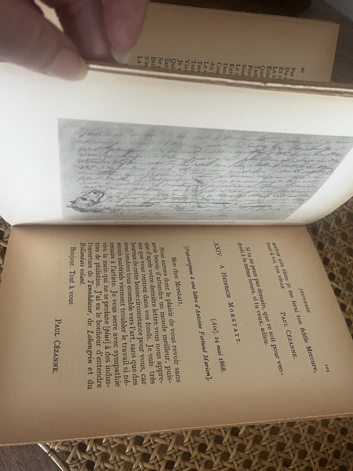 Cézanne Correspondance , John Rewald, Vintage 1930’s Soft Back French Language