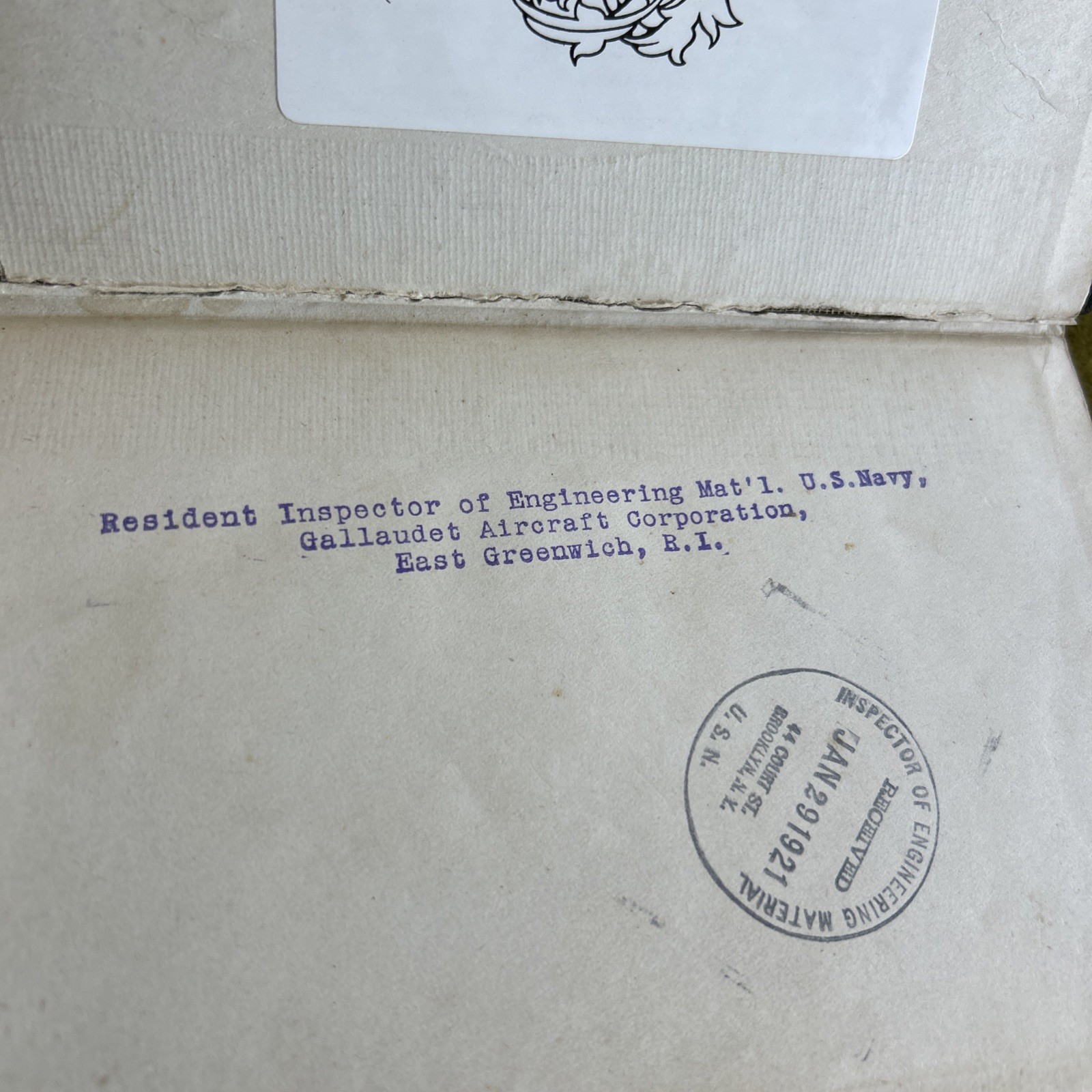 1918 Aircraft Mechanics Handbook by Fred Colvin McGraw Hill US Navy Copy