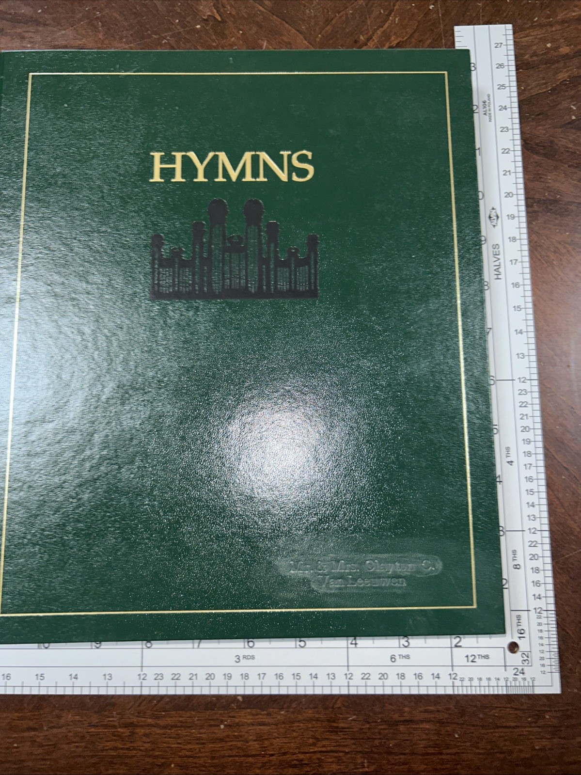 LDS Hymns Spiral Bound Green Cover Mormon Hymnal Piano Hardcover Chorister
