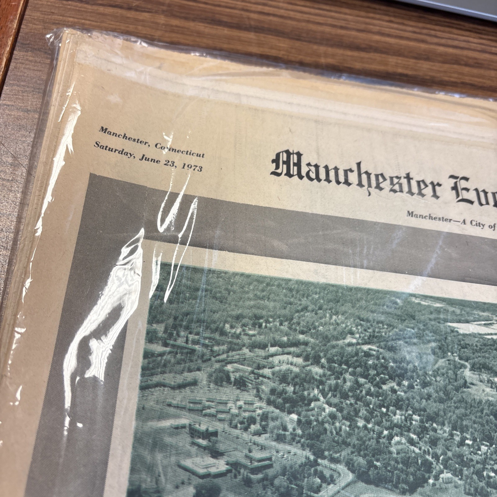 Manchester CT Then & Now Sesquicentennial Edition – Evening Herald Newspaper