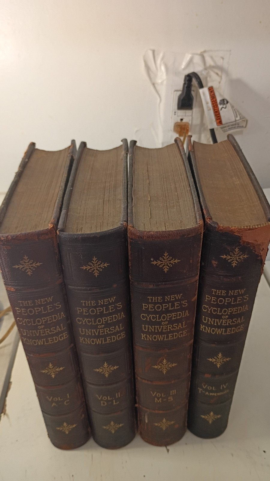 The New People’s Cyclopedia of Universal Knowledge 4-Volume Hardcover Set