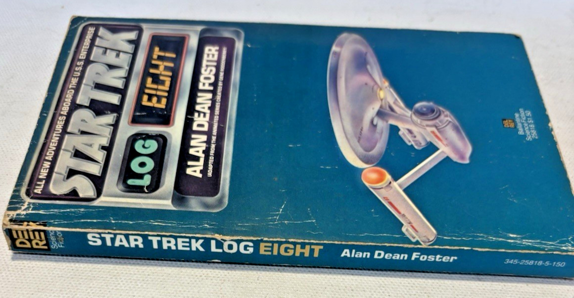 Vintage 1970s- Star Trek Log Six, Star Trek Log Five, & Star Trek Log Eight