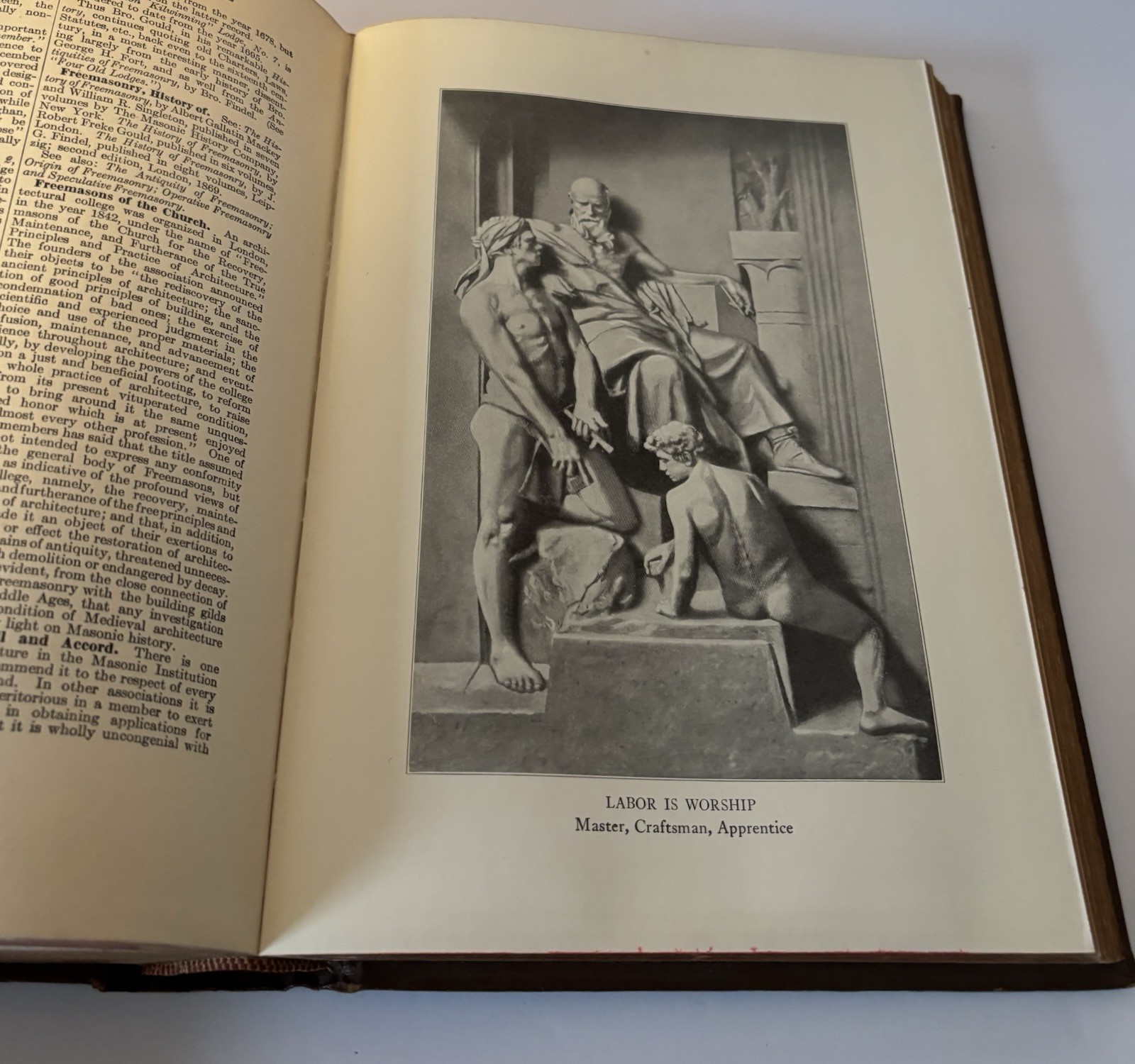 1921 Mackey Encyclopedia of Freemasonry Vol 1 Masonic History Co. Illustrated