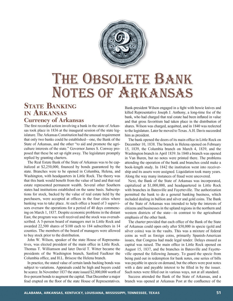 Whitman Encyclopedia of Obsolete Paper Money Volume 7 South US Atlantic states