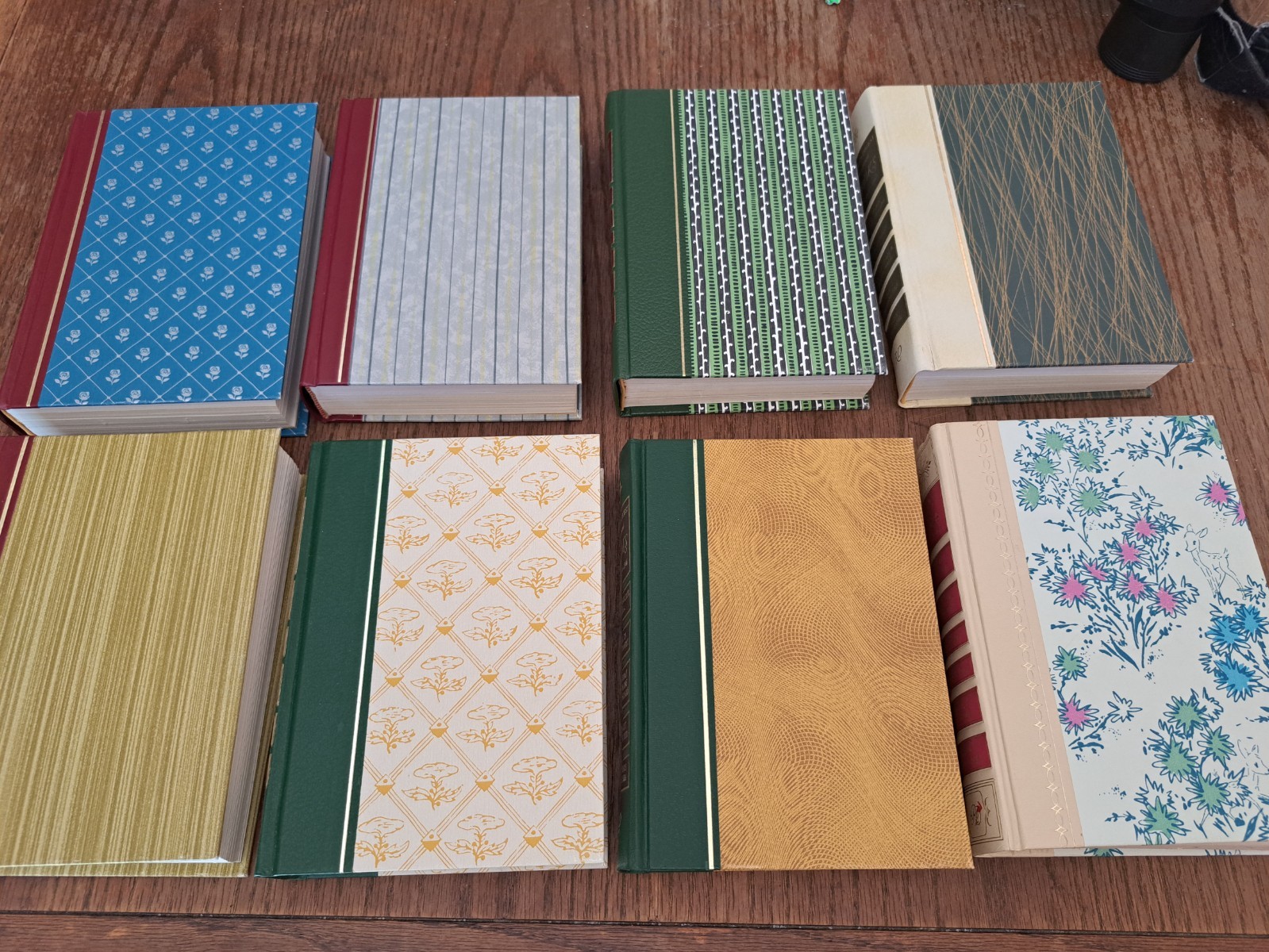 Vintage Readers Digest Condensed Books Lot of 8 Decorative Covers Staging Decor