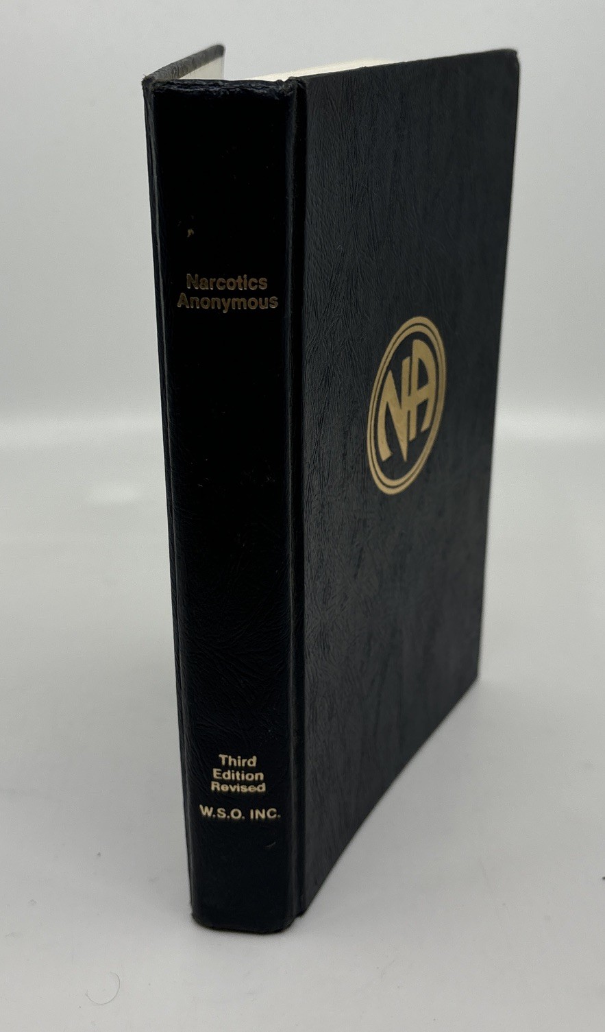 Narcotics Anonymous Basic Text Book 3rd Ed Revised 1st Print 1986 VG