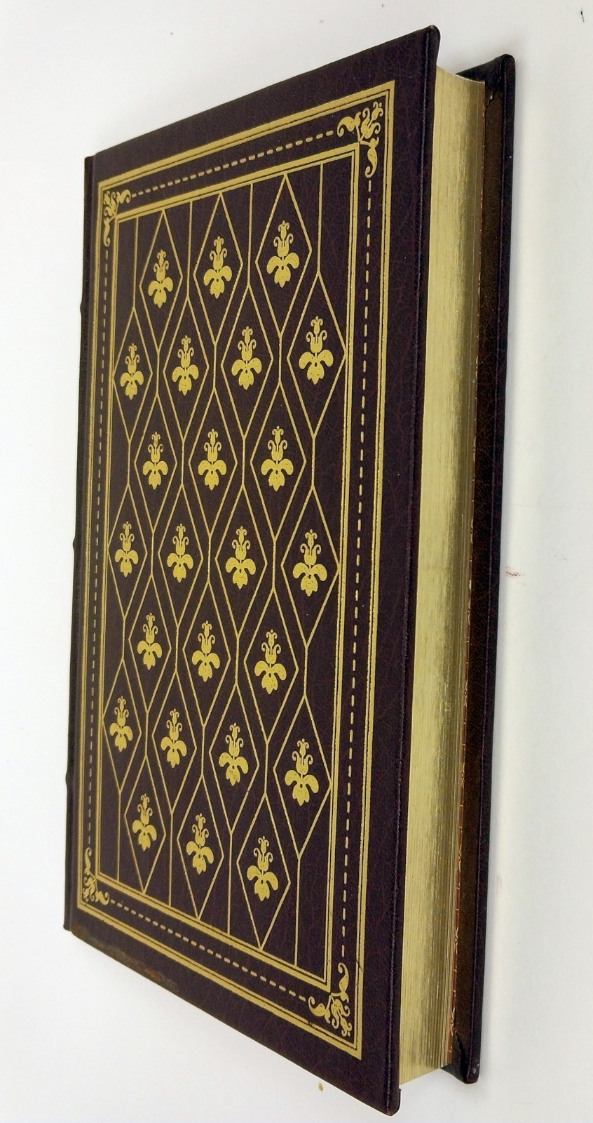Franklin Library 1981 Treasure Island Stevenson Leatherette 3 Hubs Gilt Like New