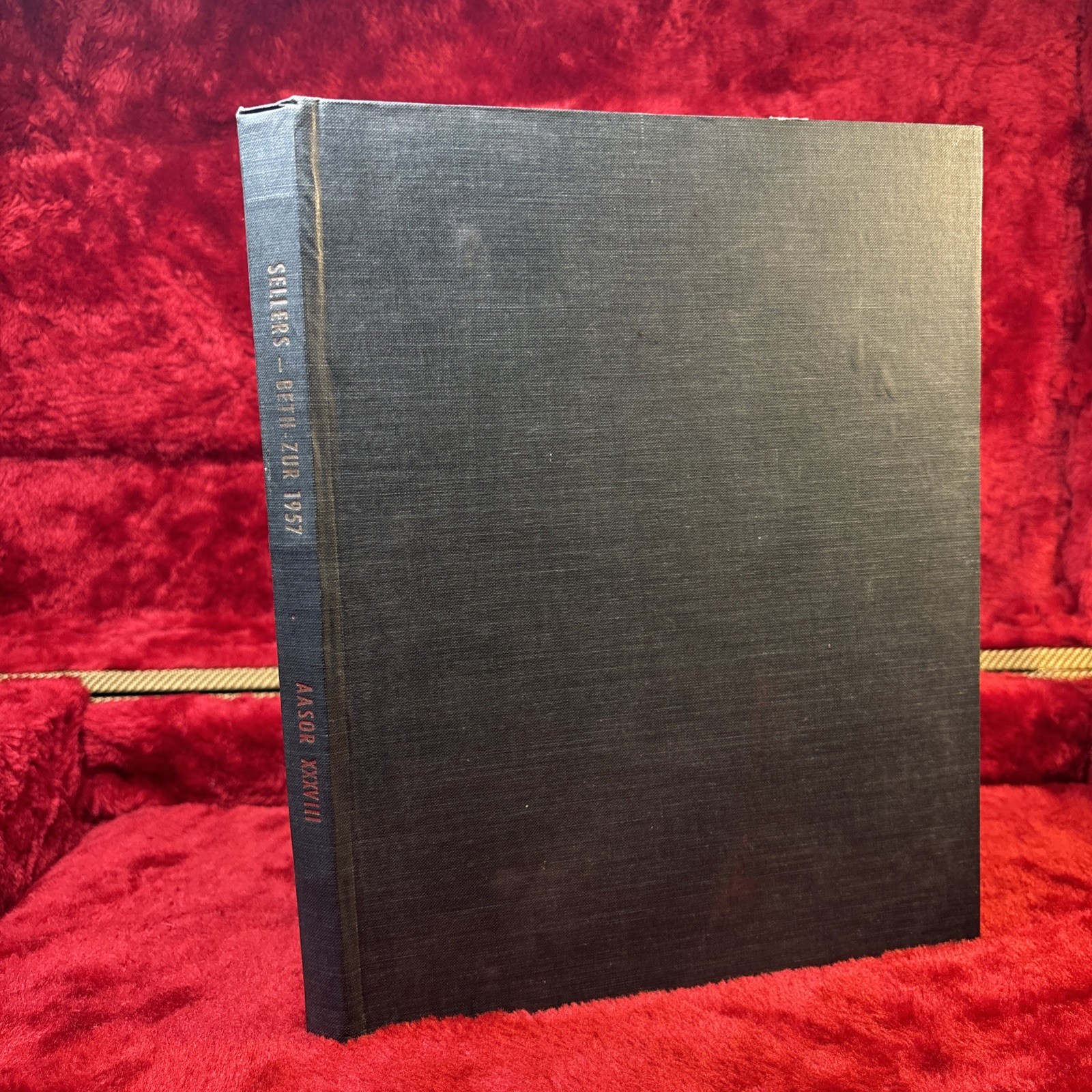 The 1957 Excavation at Beth-Zur Sellers Funk Lapp AASOR Vol 38 Archaeology 1968
