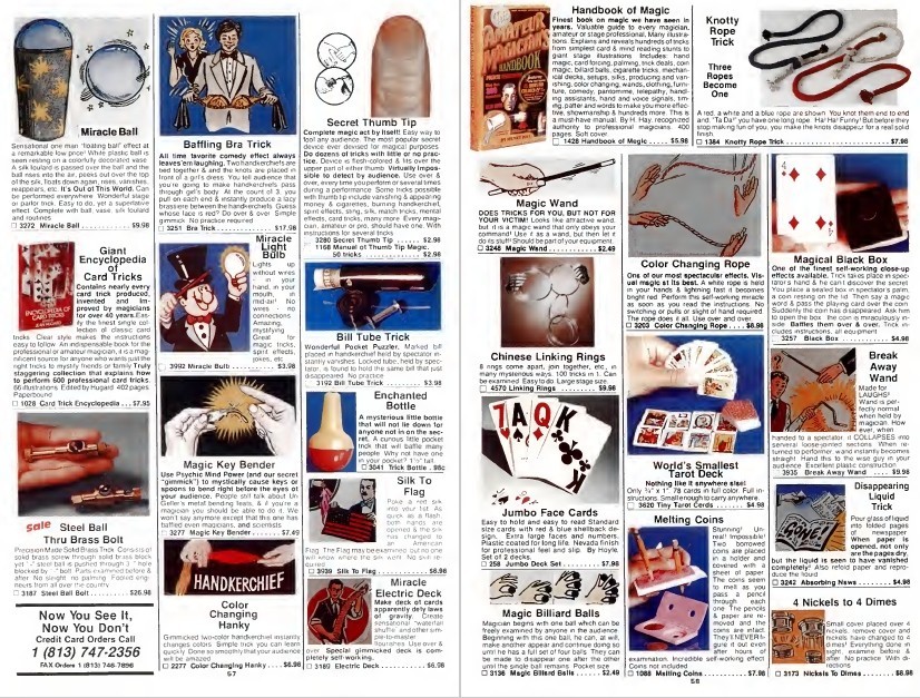 8 old Johnson Smith Co. Curios Gags Jokes Toys Gifts Fun Novelty Catalogs on DVD