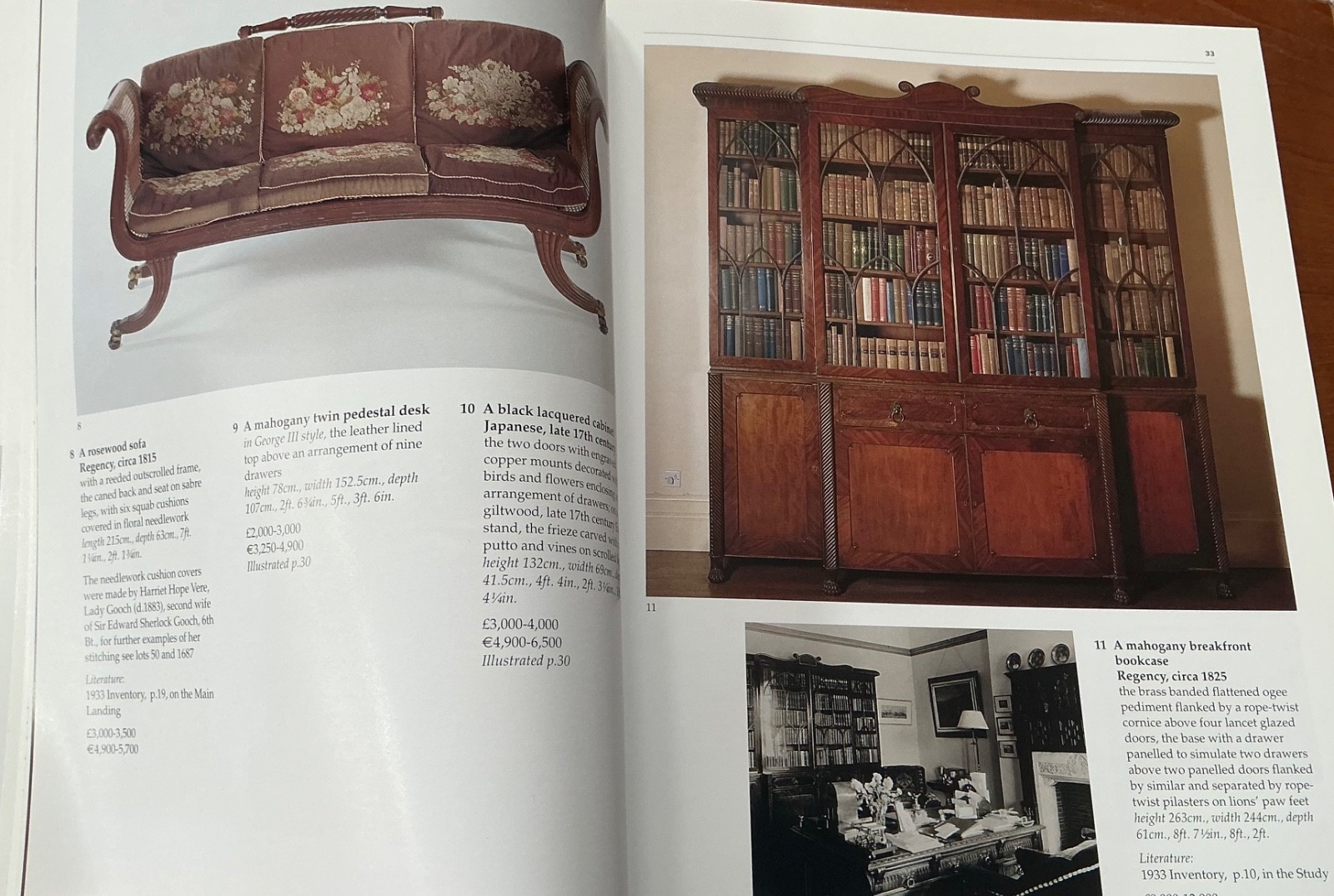 Benacre Hall Suffolk Sotheby’s Country House Auction Catalogue & Price List 2000
