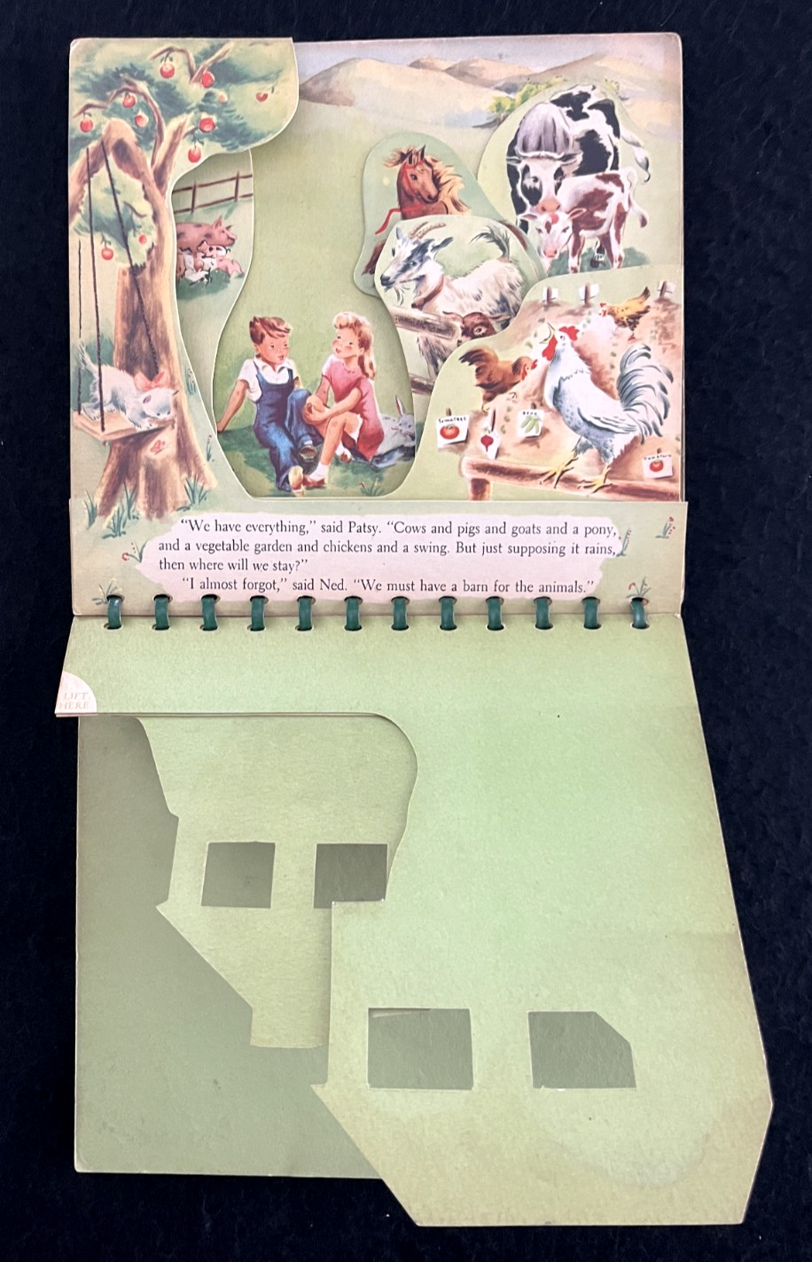 LET’S HAVE A FARM ~ HC children’s Build-Up Board Book, Capitol Publ. Jeff Victor