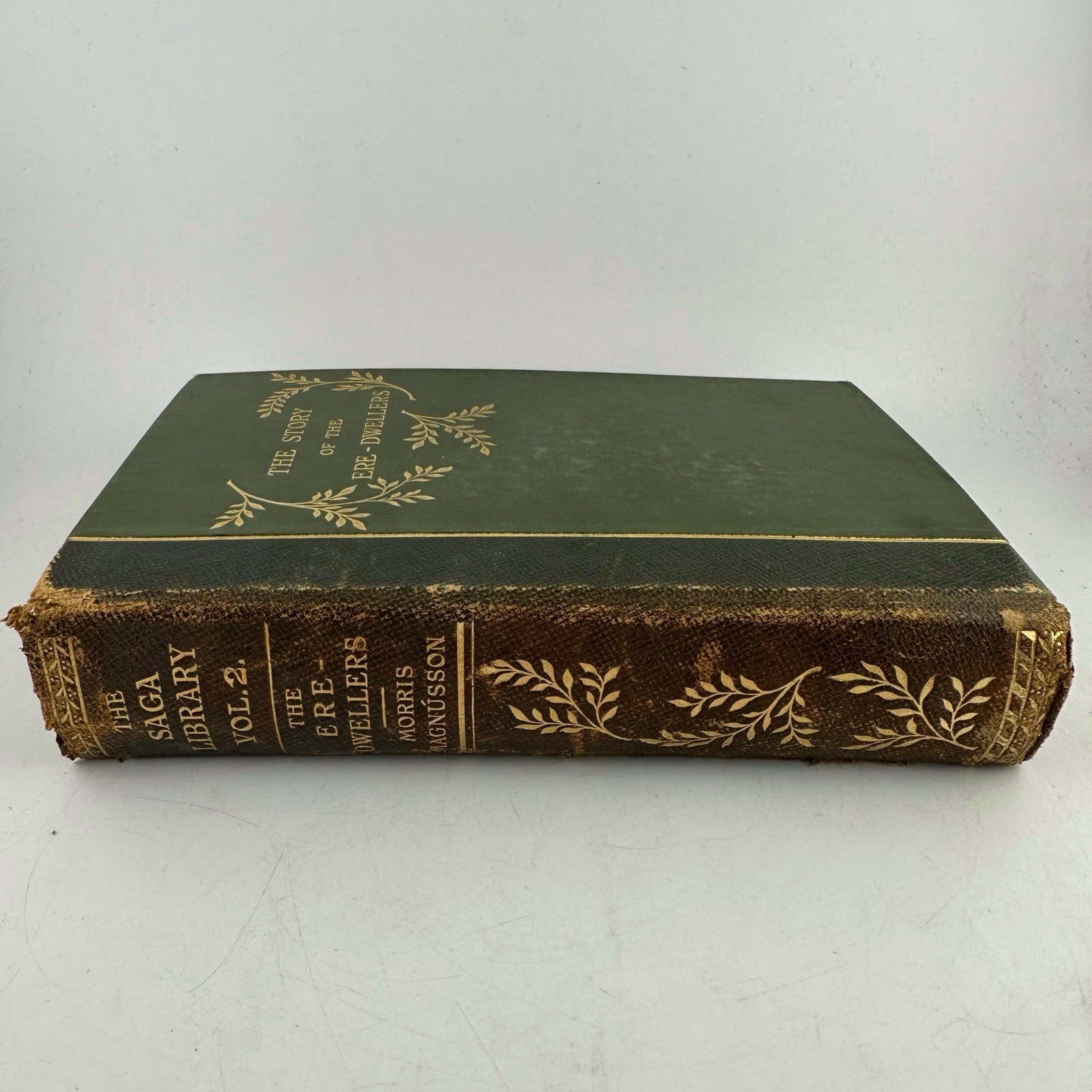 1892 Story of the Ere-Dwellers William Morris Eyrbyggja Saga Library Icelandic