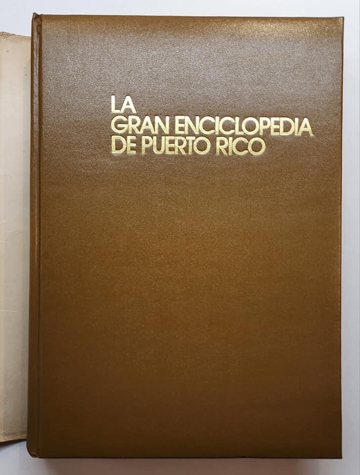 VINTAGE BOOK / LA GRAN ENCICLOPEDIA DE PUERTO RICO / VOL 5 NOVELA