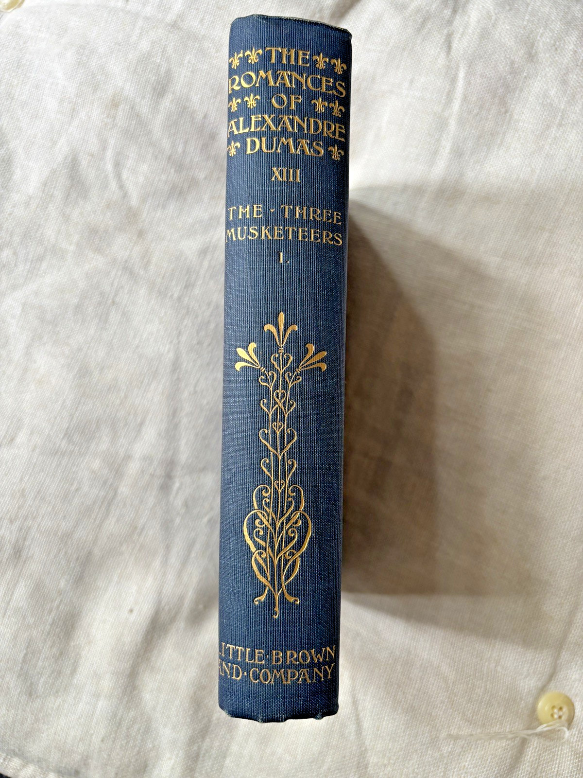 1898 The Three Musketeers Vol I Alexandre Dumas D’Artagnan Edition Little Brown